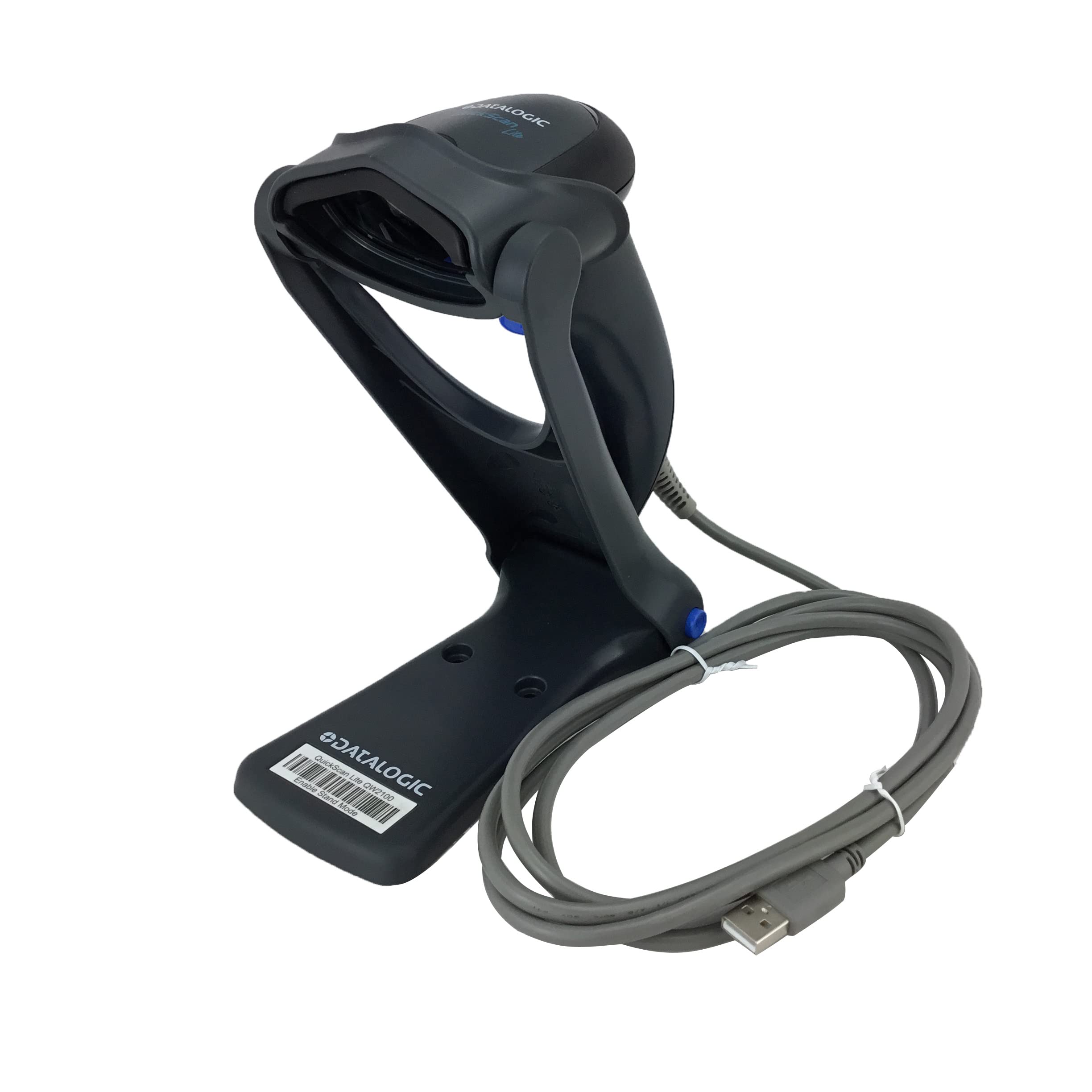 Datalogic Gryphon QuickScan Lite QW2120 1D Barcode Scanner - High Speed USB Handheld Barcode Reader with Linear Imager for Retail Stores, Warehouse Inventory, POS Systems & Supermarket Checkout | Ideal for Scanning Products, Tracking Inventory & Speeding Up Checkout Process