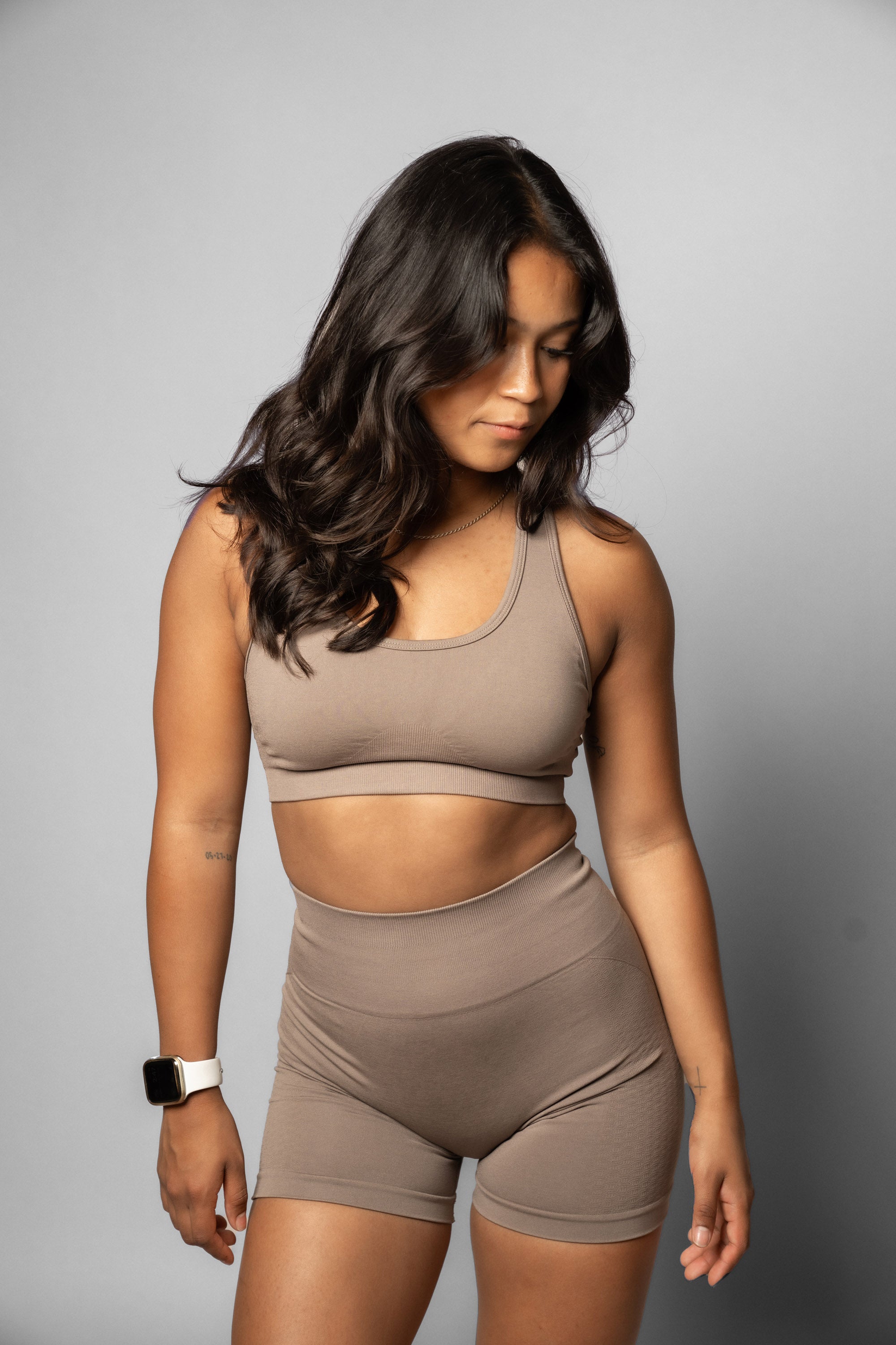 Premium Neutral Sports Bra for Women - High Support Workout Top for Yoga, Running & Gym - Breathable & Comfortable Activewear