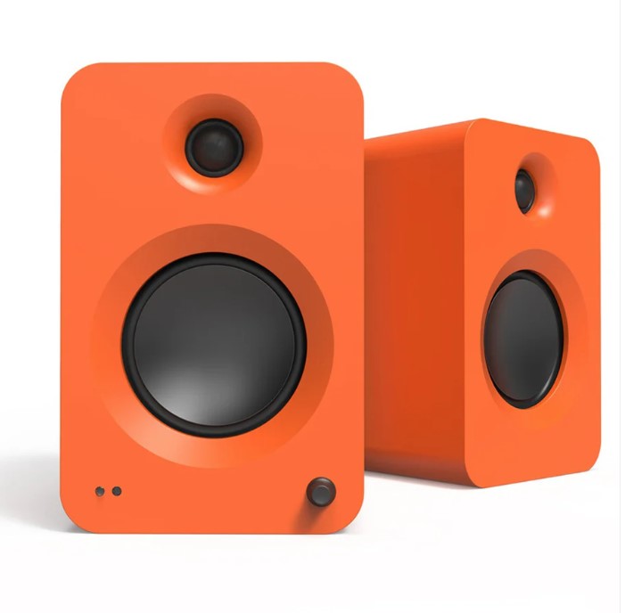 Kanto REN 200W Powered Bookshelf Speakers - High Fidelity Stereo Sound for Home Audio, Gaming & Music | Compact Bookshelf Speakers with Built-in Amplifier | Perfect for Living Room, Office & Studio Setup