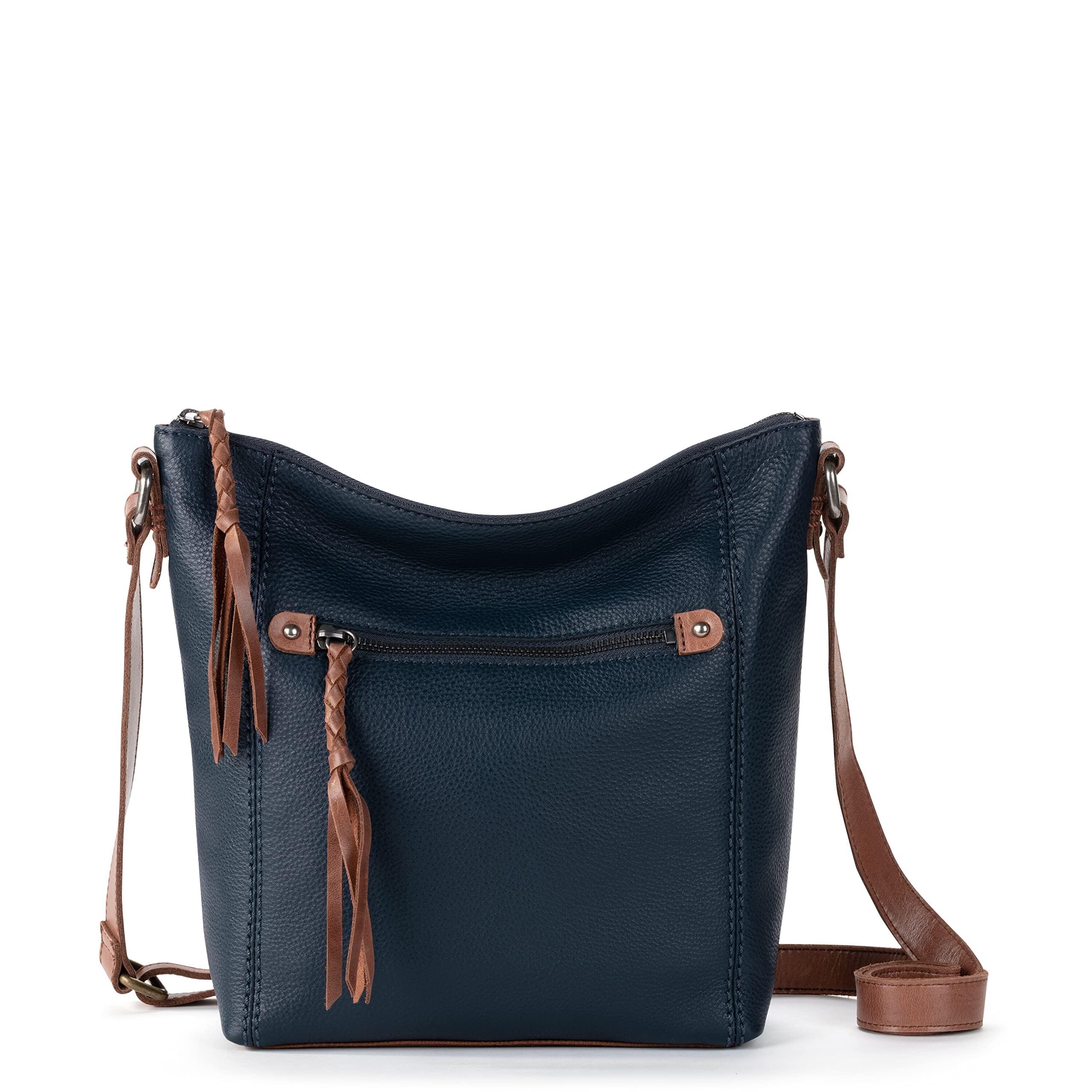 The Sak Women's Ashland Crossbody Bag - Stylish & Lightweight Leather Purse for Everyday Use | Perfect for Work, Travel & Shopping