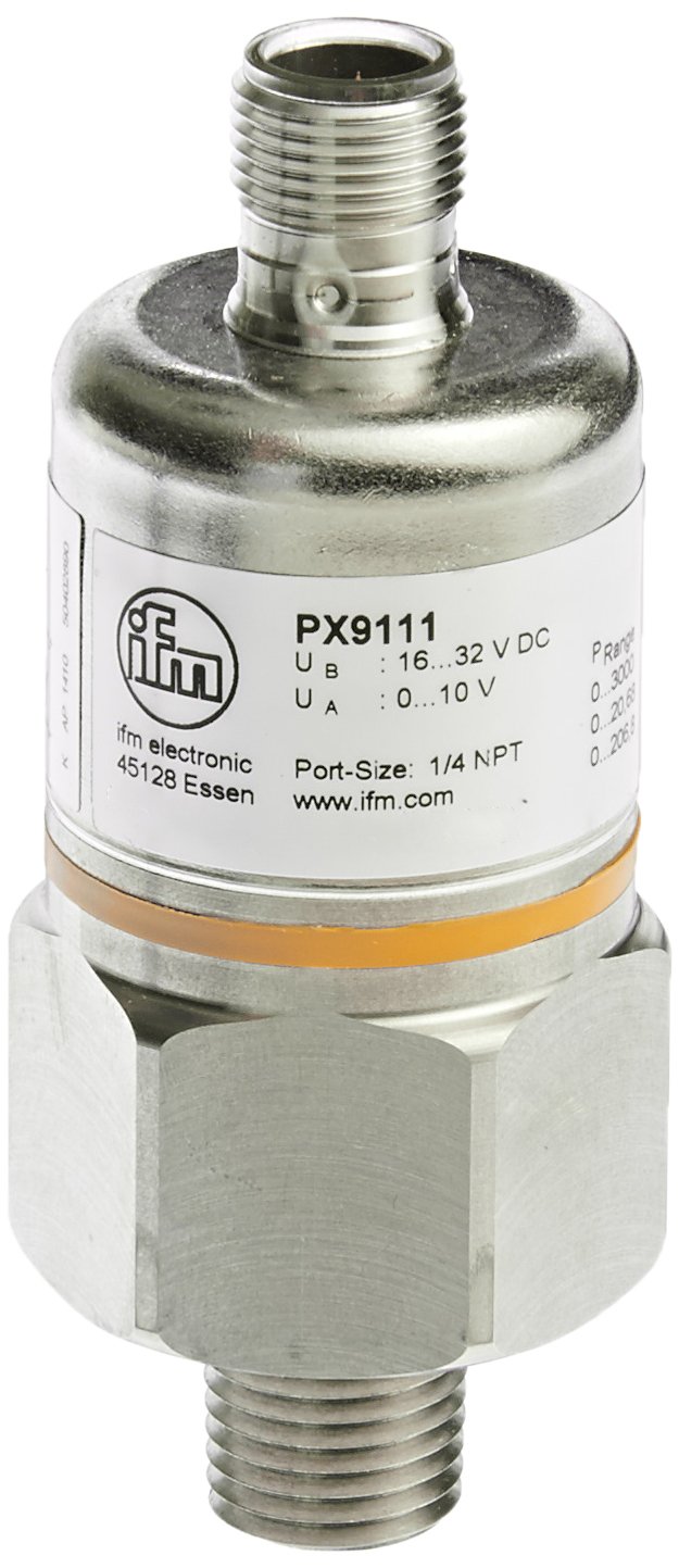 PX9111 High Accuracy Electronic Pressure Sensor 0-3000 PSI, Digital Pressure Transducer for Industrial, Hydraulic & Automotive Applications