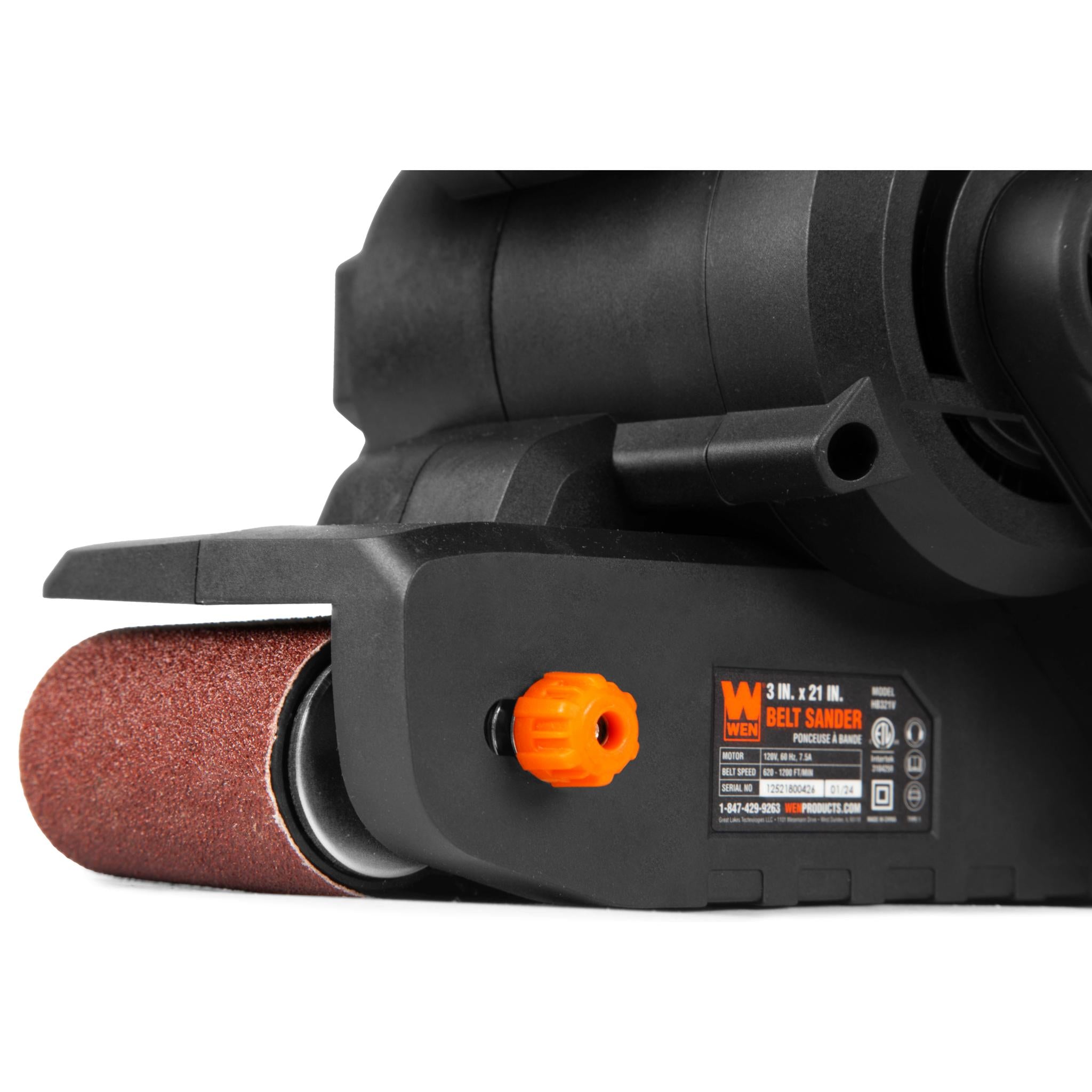 WEN HB321V 7.5 Amp Variable Speed Belt Sander - 3