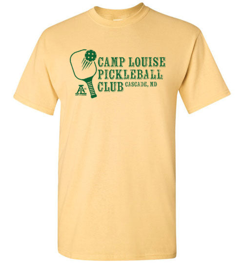 Louise Short Sleeve T-Shirt for Women - Pickleball Club Apparel - Comfortable Cotton Tee for Sports & Casual Wear