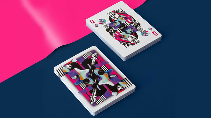 Premium Oblique Playing Cards - Elegant & Durable Poker Deck for Magic Tricks, Cardistry & Casino Games - Perfect for Parties, Game Nights & Professional Performances