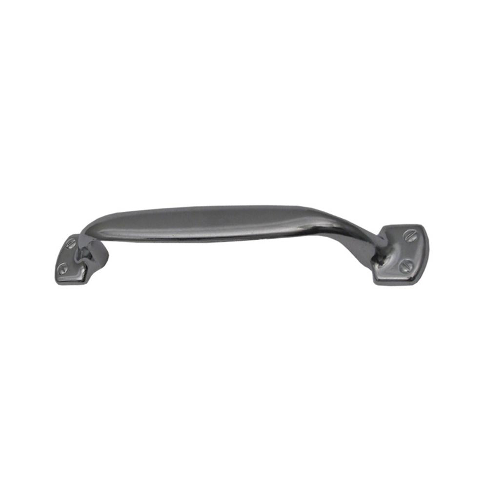 Solid Brass Pull Handle with Exposed Screws - Heavy Duty Cabinet & Drawer Hardware for Kitchen, Bathroom, and Furniture (Antique Bronze Finish)