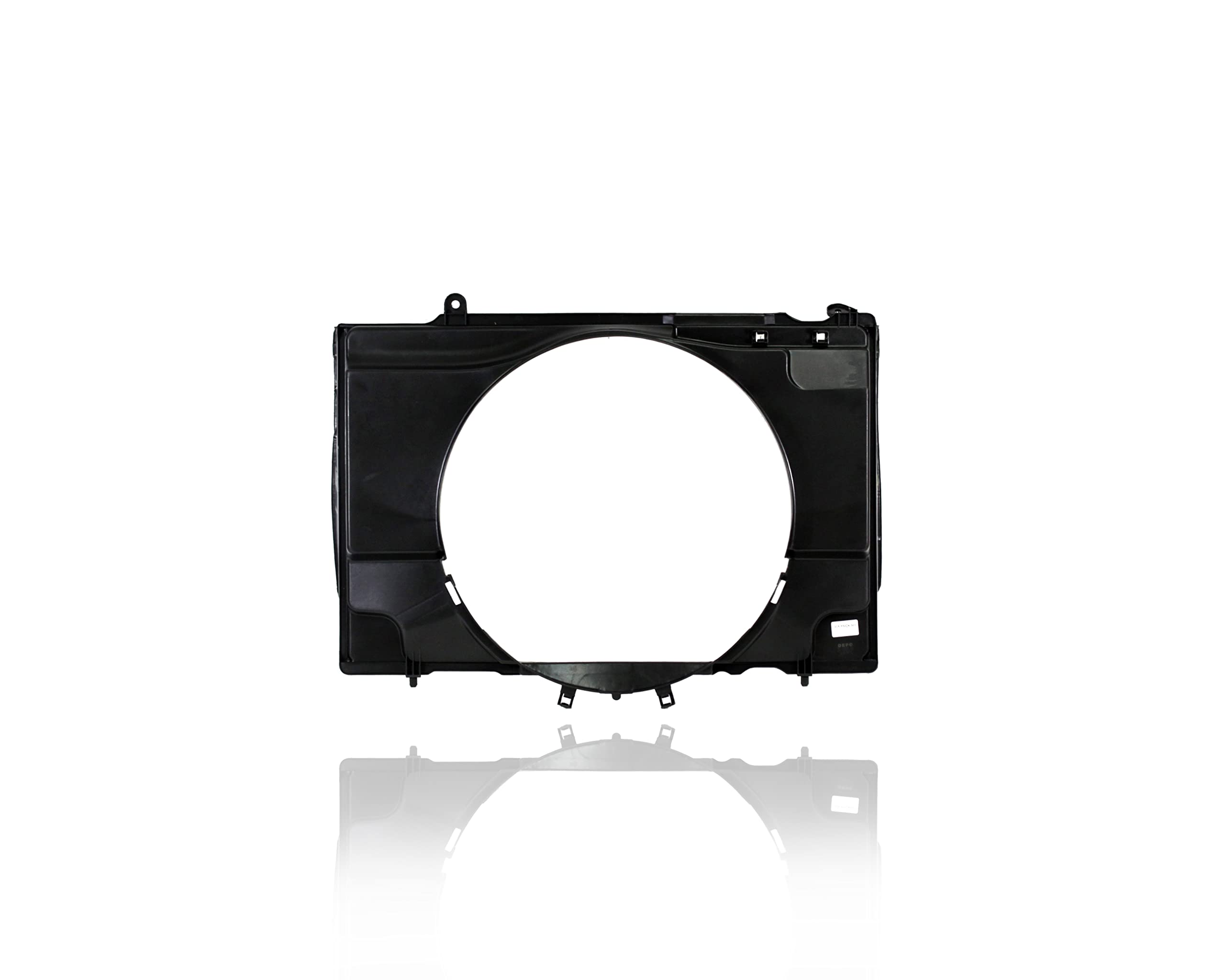 High-Quality Engine Cooling Fan Shroud Replacement for 1998-2004 Nissan Frontier & 2000-2004 Xterra 2.4L (Part# NI3110111) - Upper Shroud Only | Perfect for Overheating Prevention & Engine Cooling System Repair