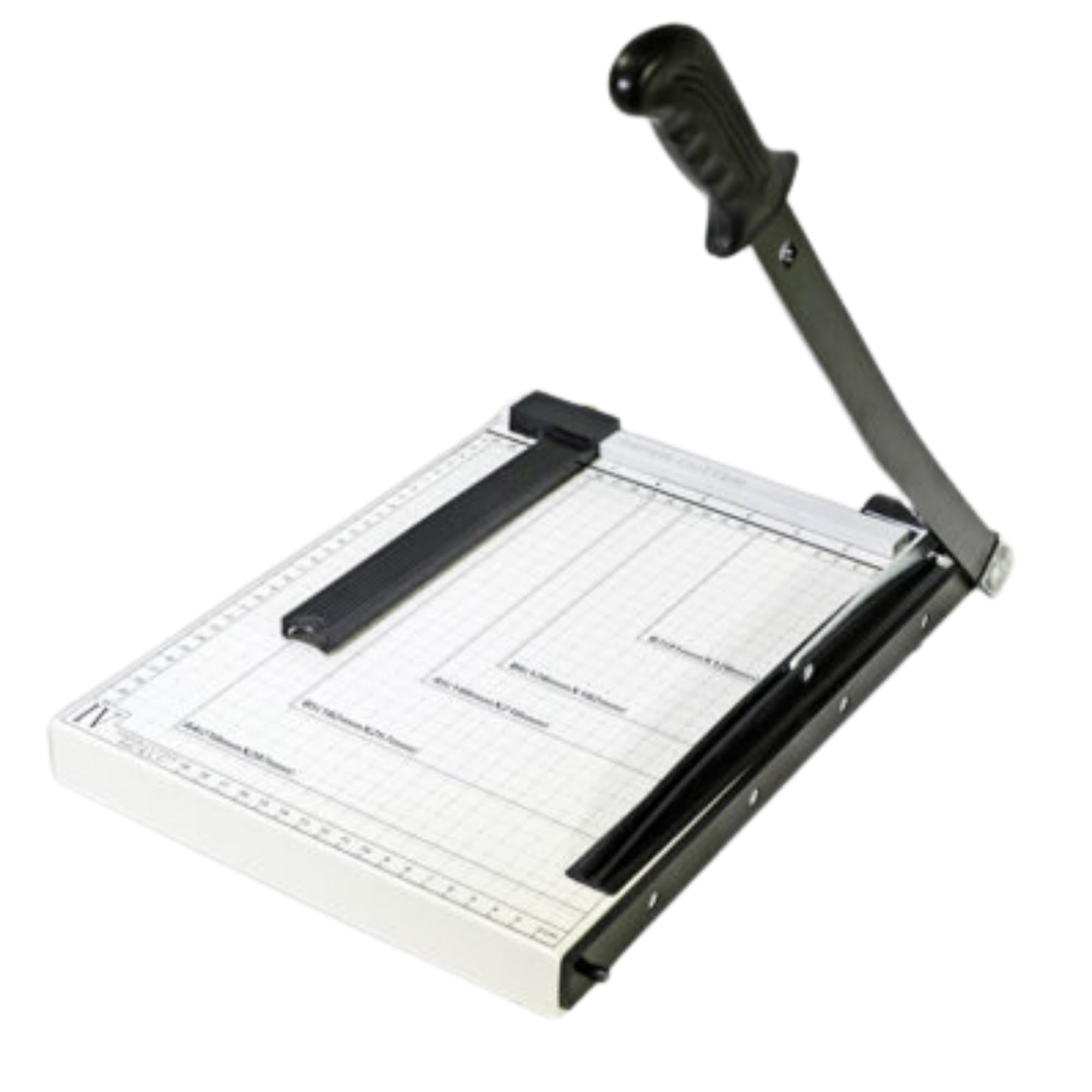 Printfinish Guillotine Paper Cutter - 12 Inch Heavy Duty Paper Trimmer with Scoring Board & Adjustable Ruler - Professional Office Paper Slicer for Cardstock, Photos, Craft Projects - Perfect for Scrapbooking, Invitations & Document Cutting