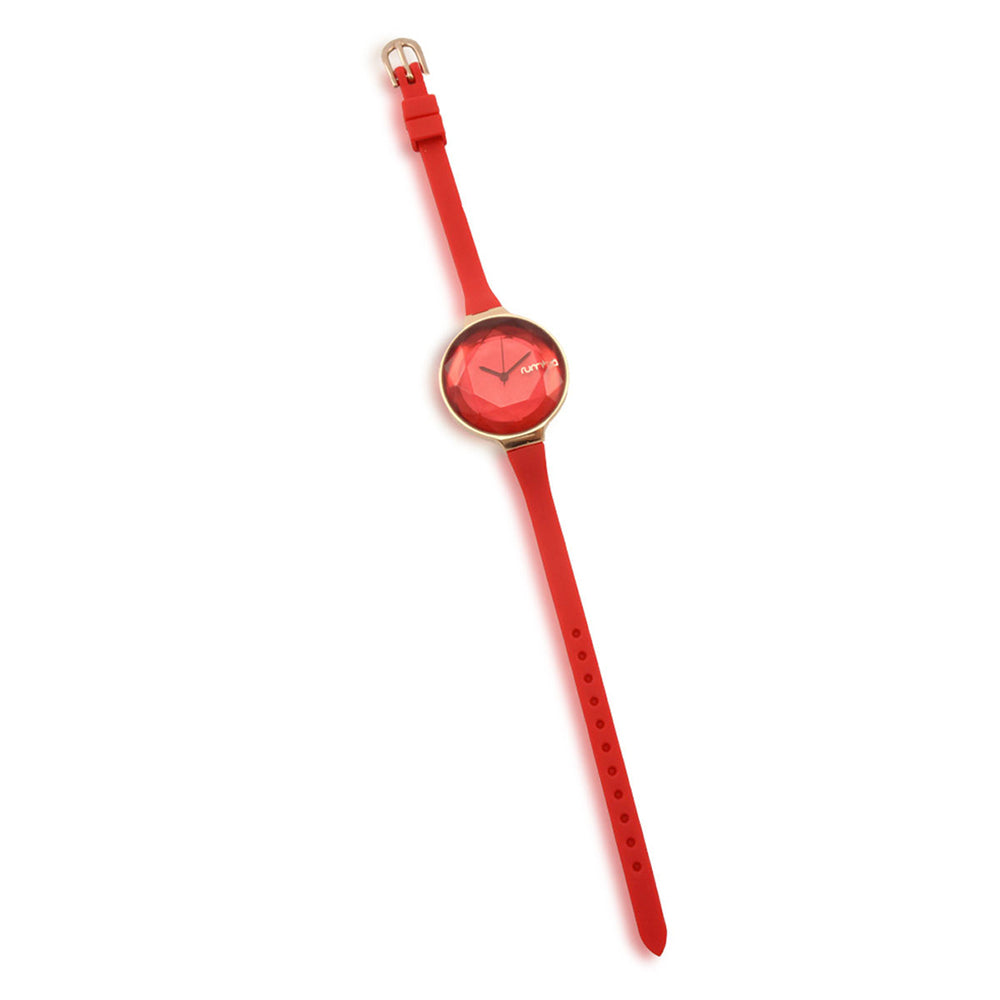 Rchard Gem Watch with Genuine Ruby - Luxury Women's Jewelry for Elegant Occasions, Parties & Special Events