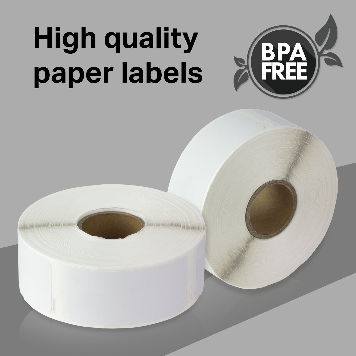 OfficeSmartLabels 1 x 2-1/8 Inch Multipurpose Labels - 4 Rolls (500 Labels Each) - Compatible with Avery 30336 - Perfect for File Folders, Shipping & Address Labels, Organizing Office Supplies