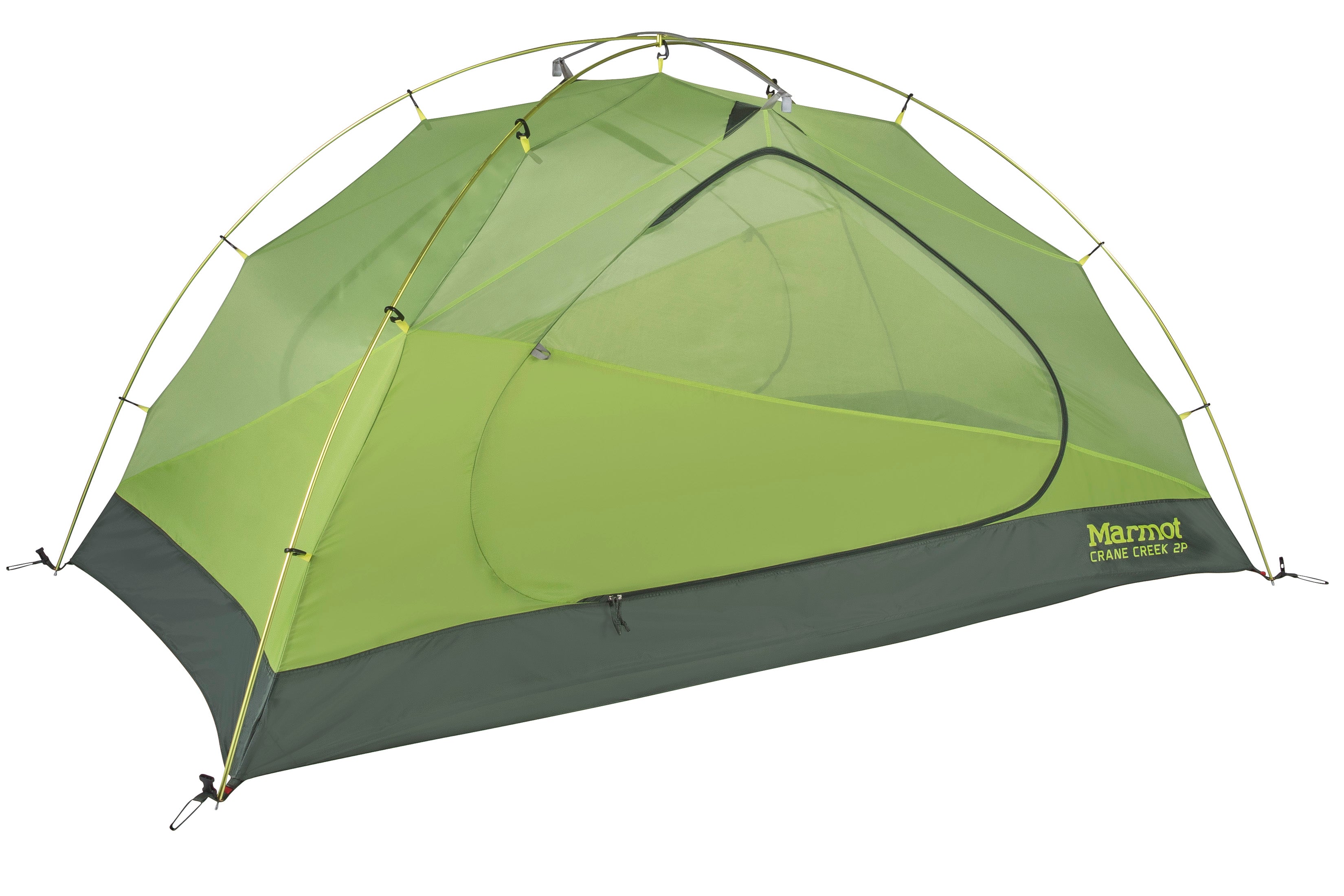 Marmot Crane Creek 2P Tent - Lightweight 2-Person Backpacking Tent for Camping, Hiking & Outdoor Adventures | Waterproof & Windproof 3-Season Shelter with Easy Setup