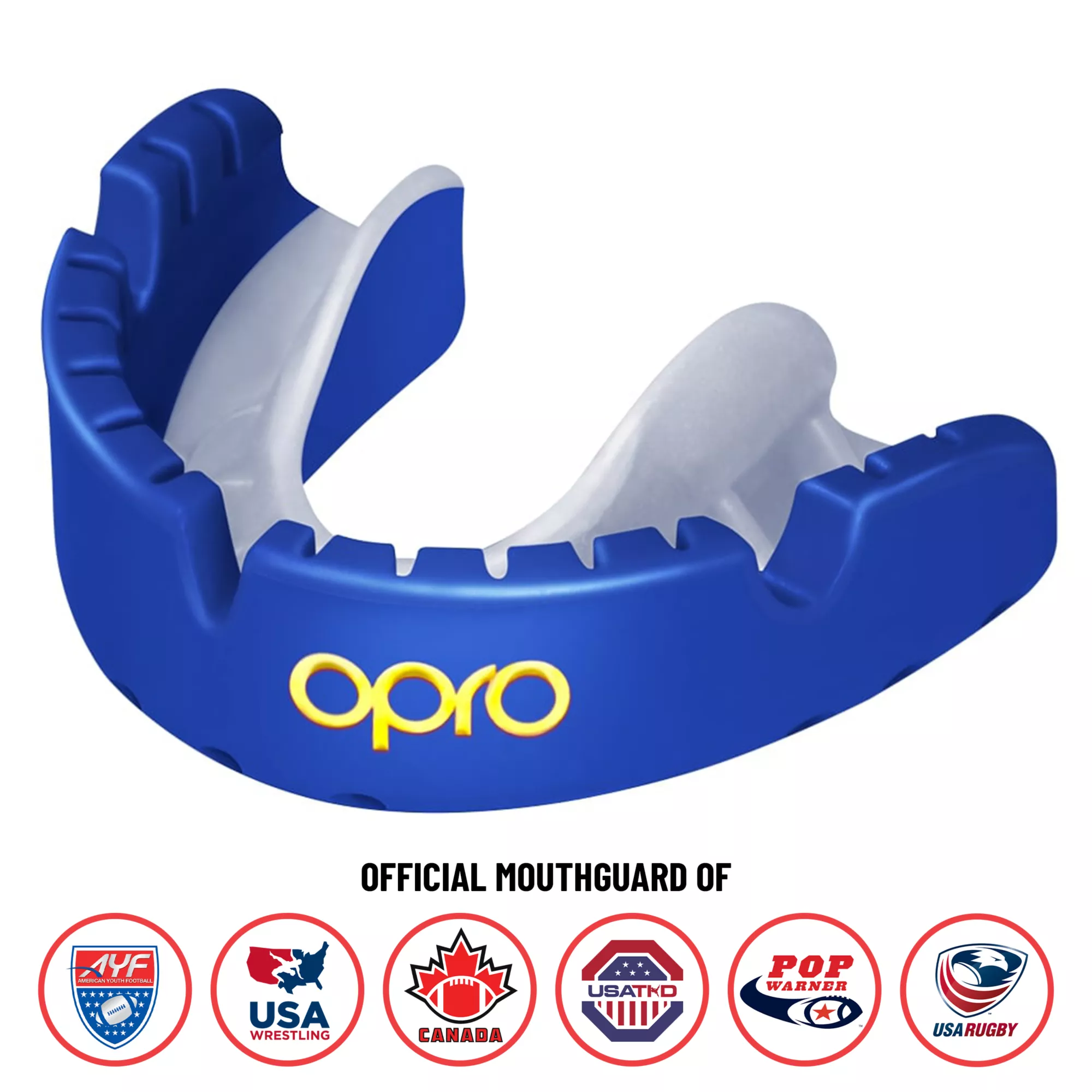 Sports Mouth Guard with Braces Bumper for Adults & Youth - Opro by Marcy in Multiple Colors | Perfect for Boxing, Football & Martial Arts Protection