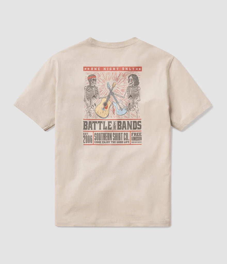 Southern Shirt Co. Battle of the Bands T-Shirt - Vintage Rock Band Tee for Concerts & Music Festivals