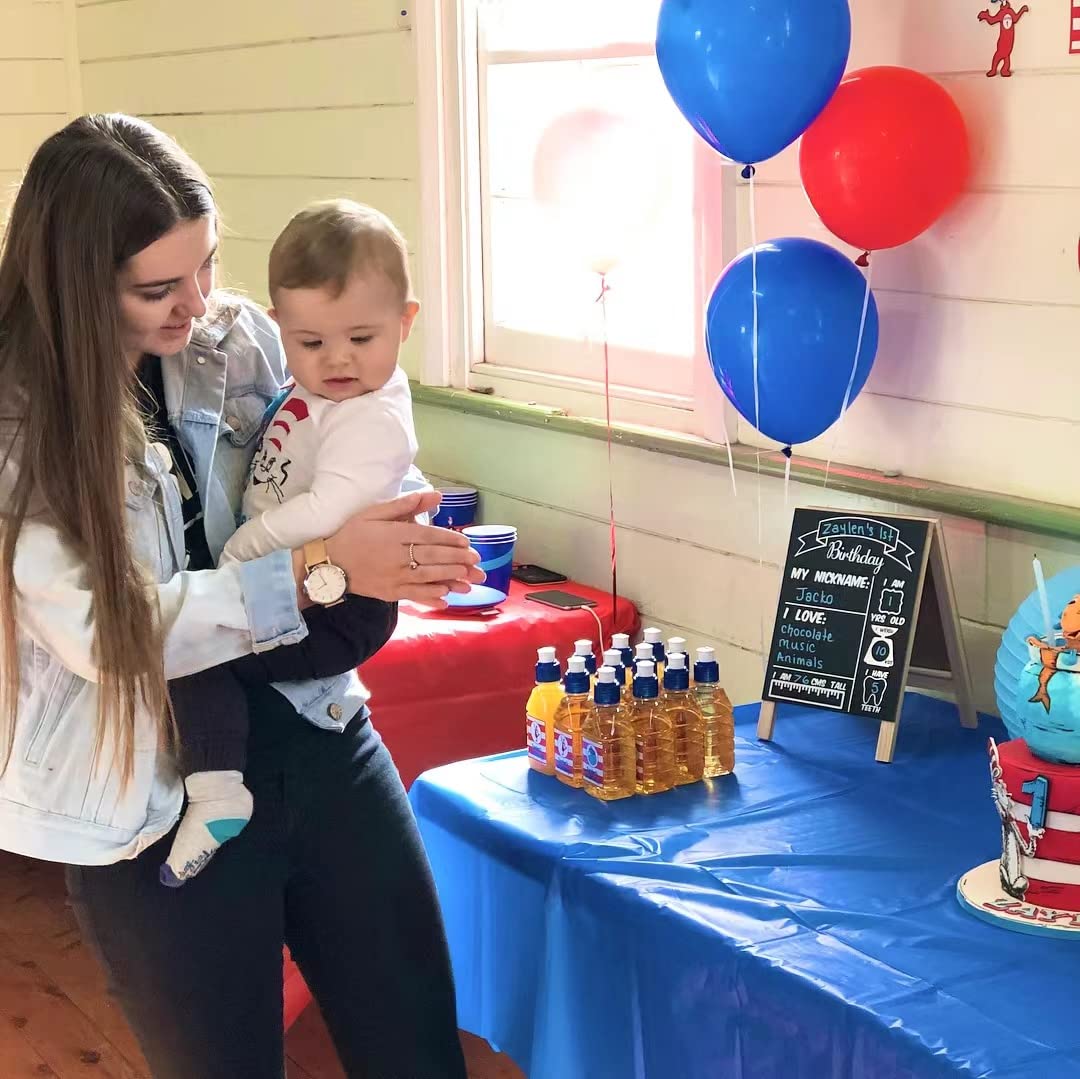 200pcs Red & Royal Blue Balloons for Birthday, Wedding, Baby Shower Decorations - Premium Latex Party Balloons for Indoor & Outdoor Events - Perfect for Themed Parties, Graduations, and Celebrations