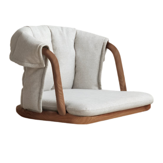 23.2x20x13.7 inch / 59x51.5x35.6 cm / Walnut Color / ash chair gravel white