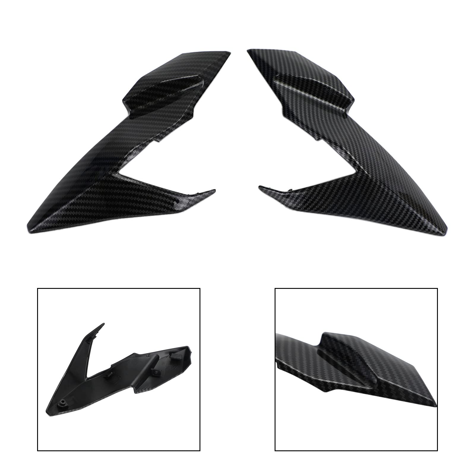 Kawasaki Z650 2017-2019 Motorcycle Front Side Headlight Panel Cover Fairing Cowl - ABS Plastic Replacement Part for Enhanced Protection & Style | Perfect for Daily Commuting & Street Riding