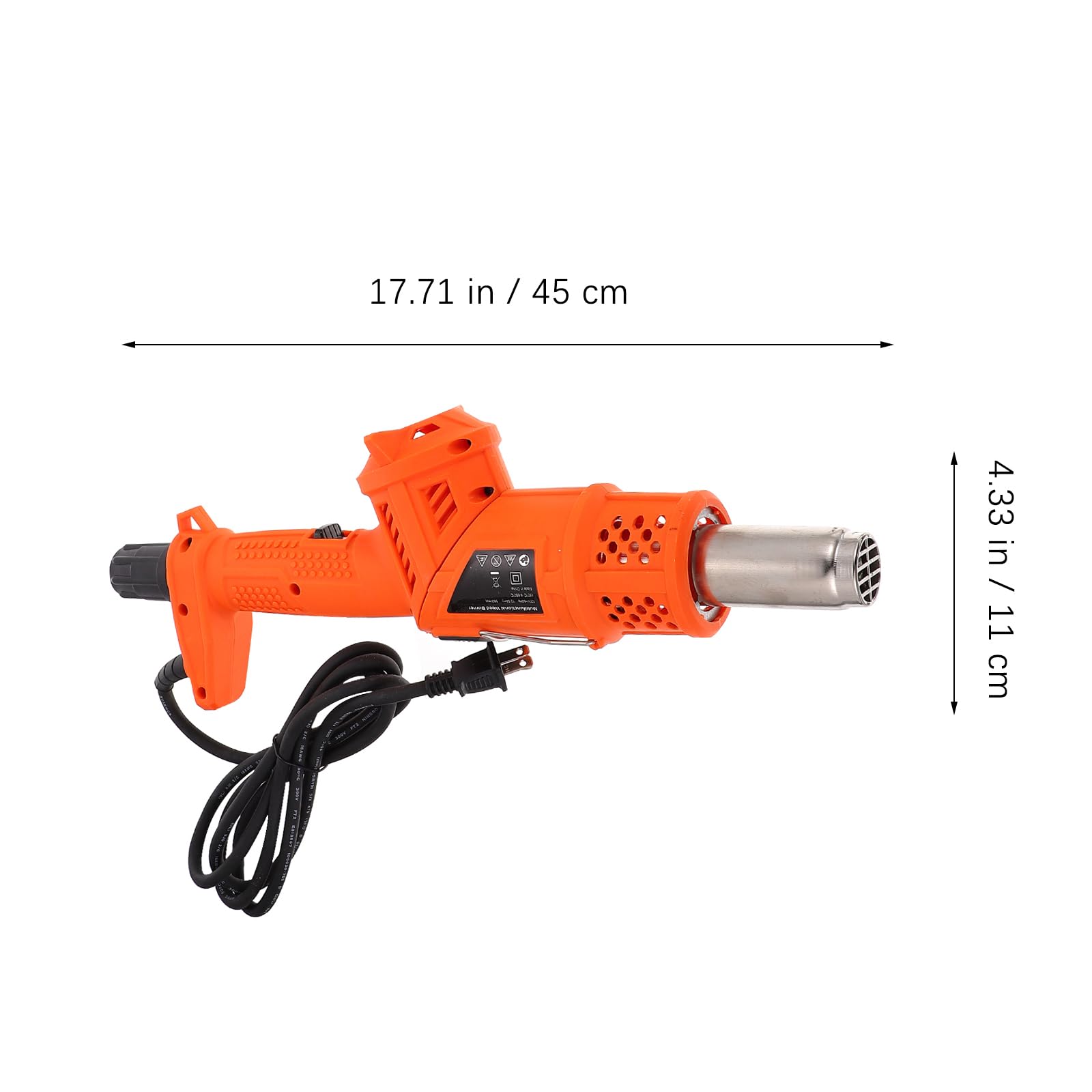 BESPORTBLE Electric Thermal Weeder & Lawn Mower - 3-in-1 Garden Tool with BBQ Igniter Burner for Charcoal & Patio Use | Perfect for Weed Control, Lawn Maintenance & Outdoor Grilling