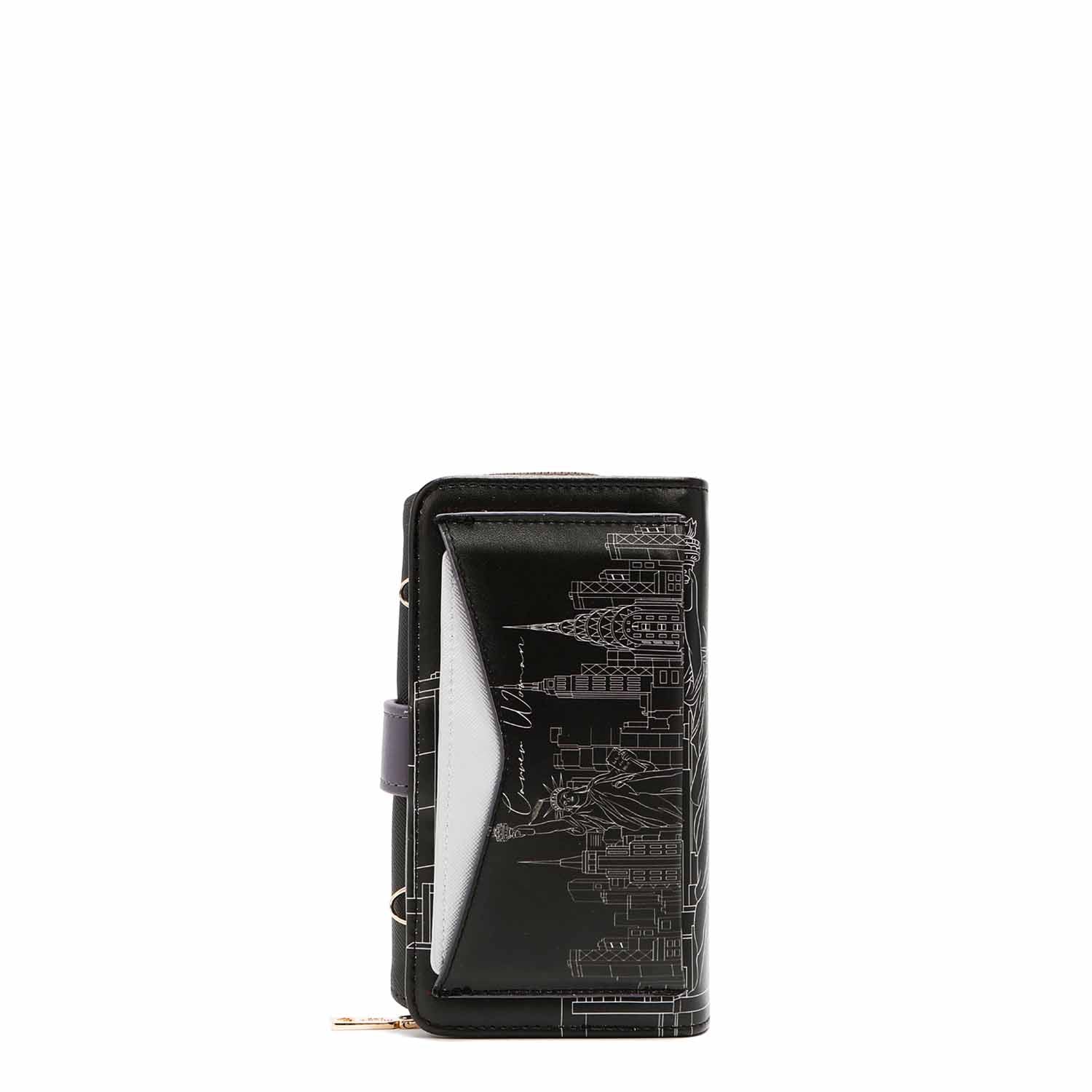 Stylish Trifold Phone Case with Crossbody Wallet - Perfect for Hands-Free Convenience While Shopping, Traveling, or Running Errands