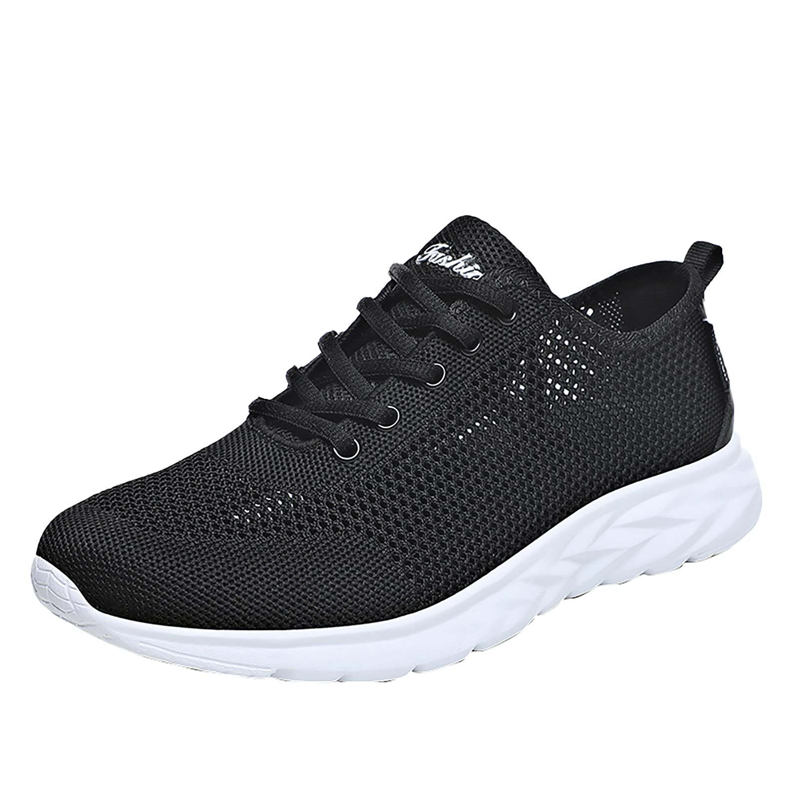 Breathable Men's Running Shoes - Lightweight Mesh Tennis Sneakers for Work, Training & Outdoor Walking | Non-Slip Comfortable Casual Sports Shoes for Men | Perfect for Gym, Jogging & Daily Wear