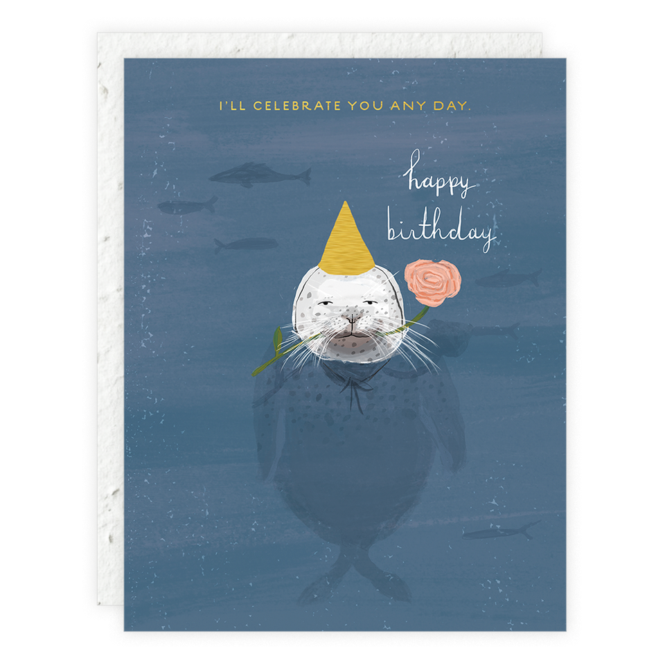 Celebrate You Any Day - Thoughtful Birthday Greeting Card for Friends & Family | Perfect for Birthdays, Anniversaries & Special Occasions
