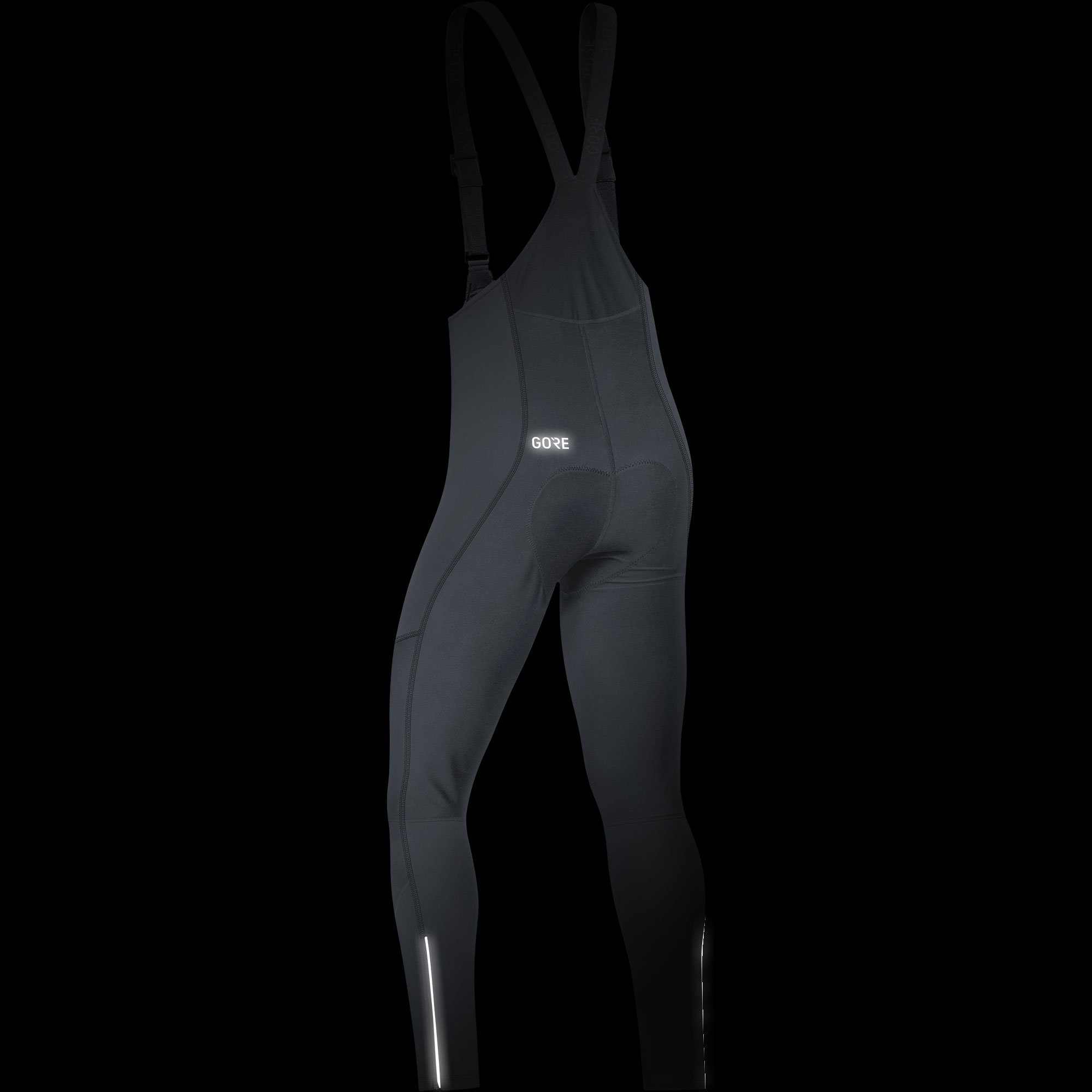Gore Men's C3 GWS Bib Tights - Thermal Cycling Pants for Cold Weather - Windproof & Waterproof Winter Biking Gear for Road & Mountain Biking