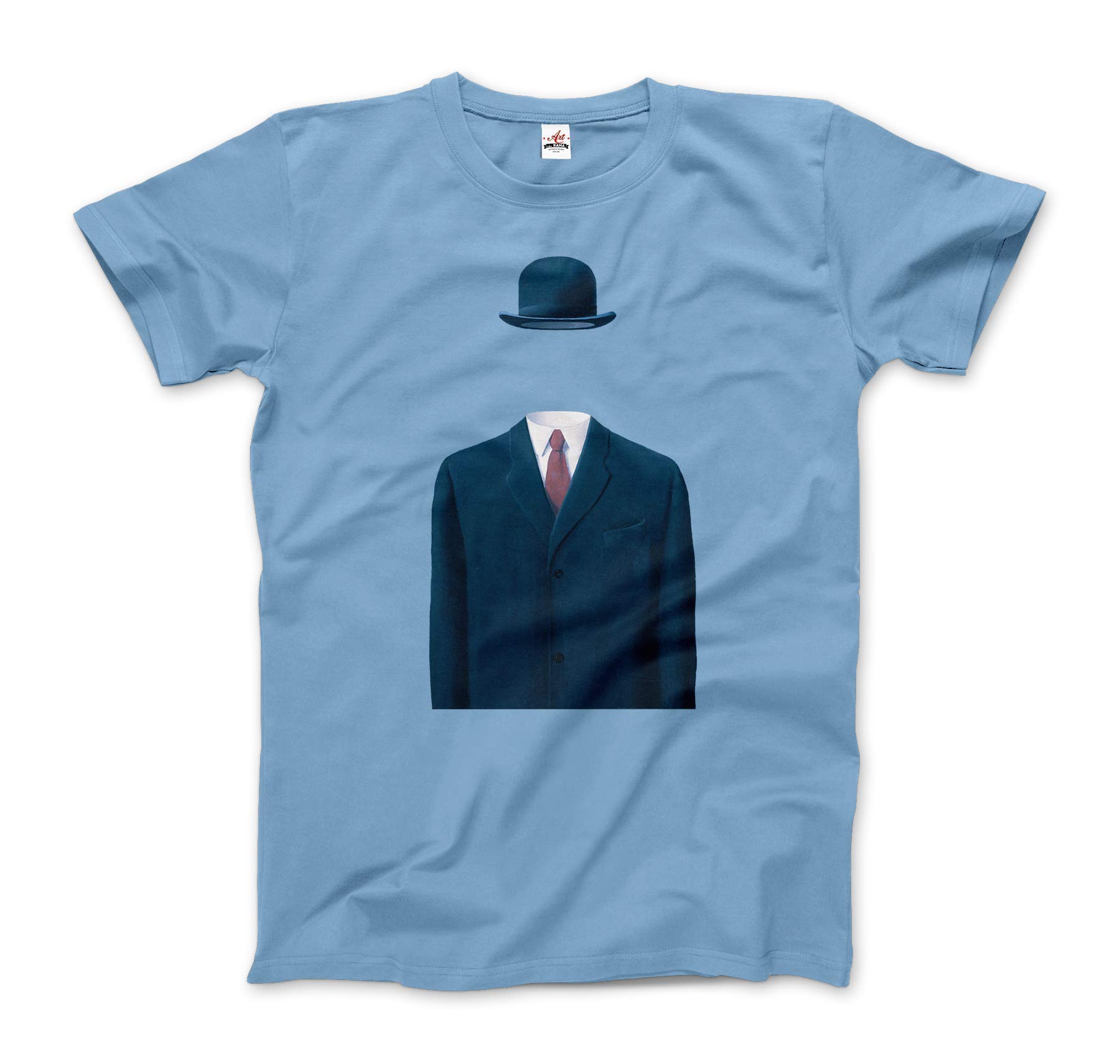 Son of a Man Bowler Hat T-Shirt for Adults & Kids - Short & Long Sleeve Options - Perfect for Art Lovers, Casual Wear & Unique Gifts