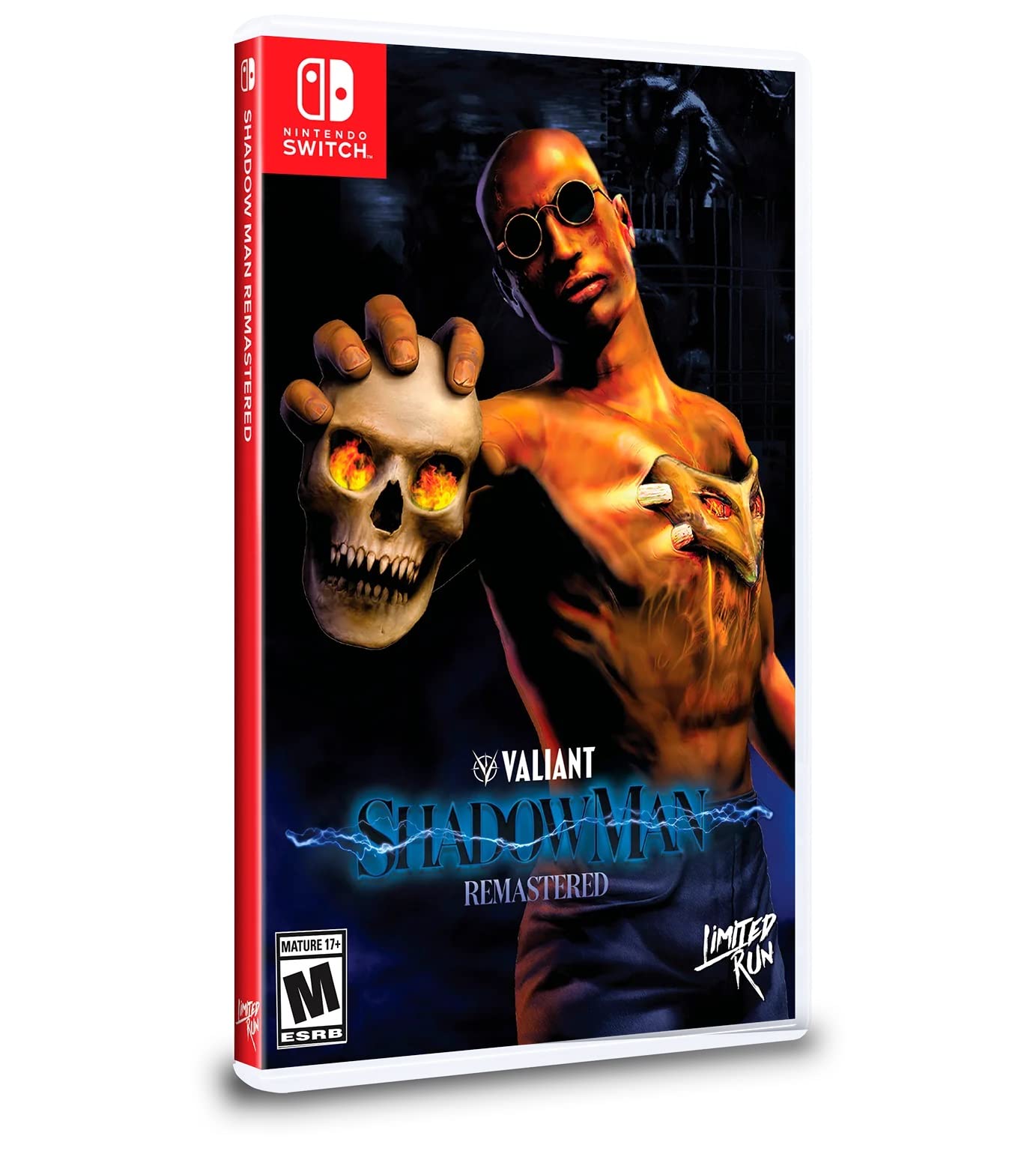 Shadow Man Remastered Limited Edition #142 - Nintendo Switch Game | Classic Action-Adventure Horror for Retro Gaming Fans | Perfect for Horror Game Nights & Collector's Shelves