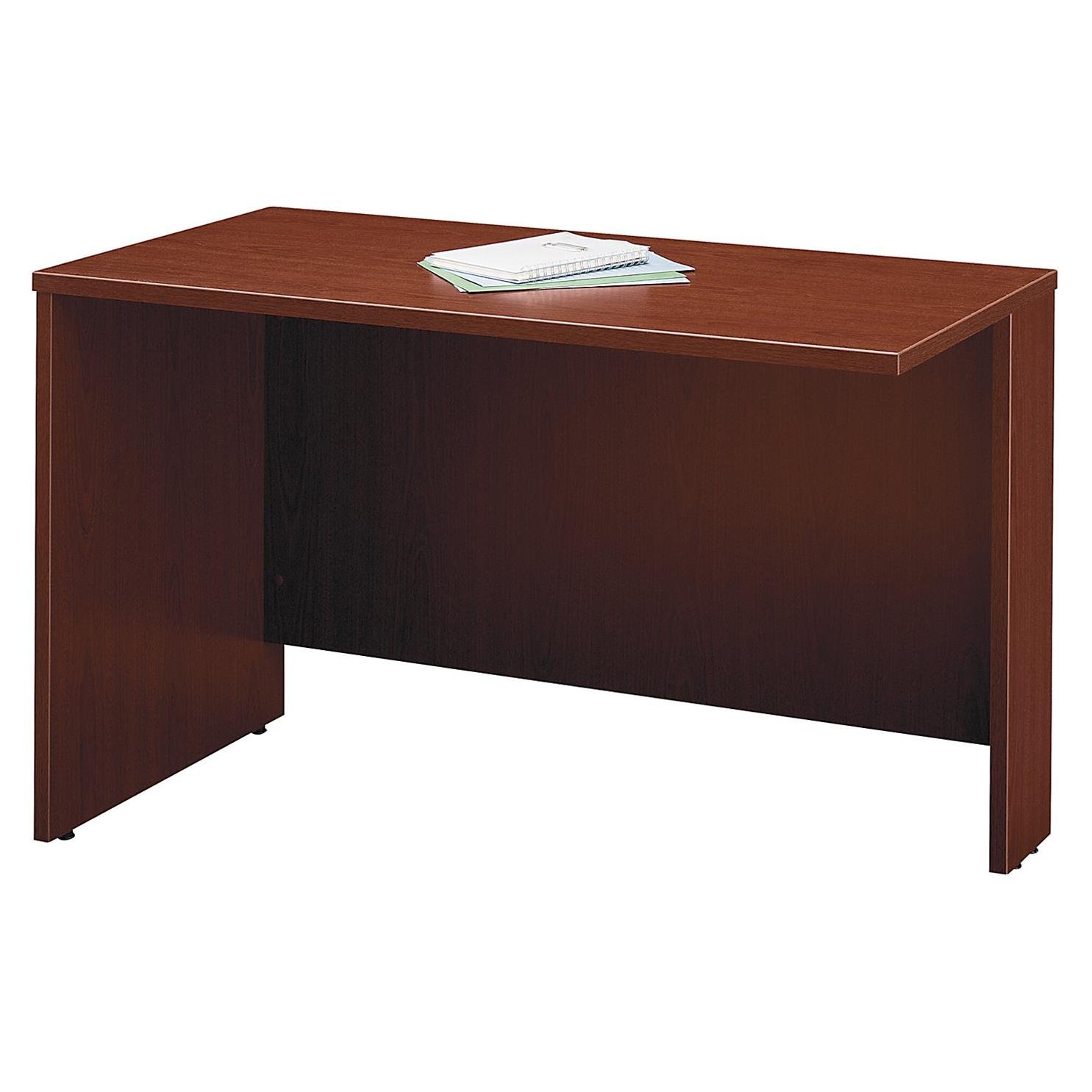 Bush Business Furniture Series C Collection 48W Mahogany Return Bridge - Premium Office Desk for Home & Business Workspaces, Conference Rooms & Executive Offices