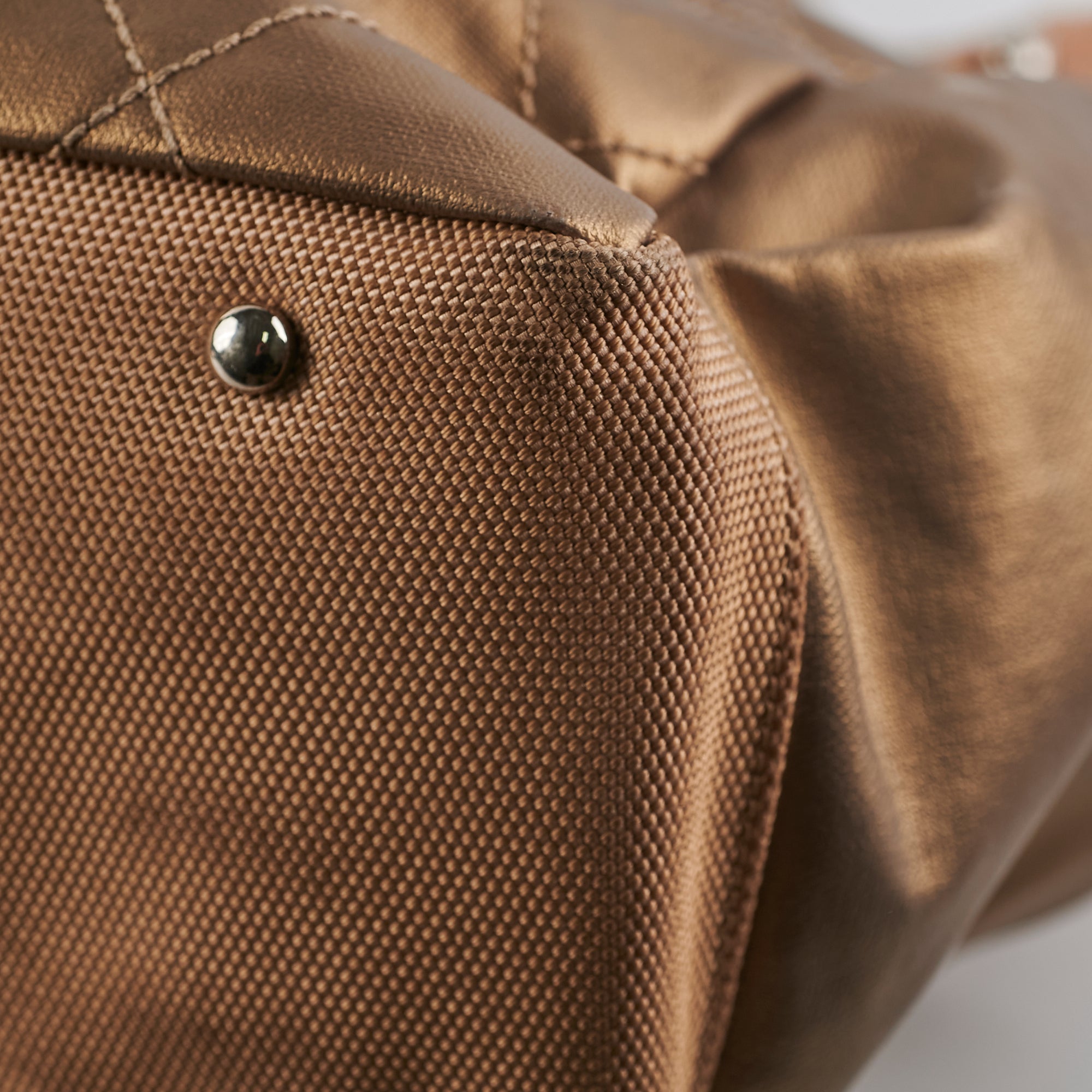 Chanel Bronze Leather Tote Bag for Women - Luxury Designer Handbag for Work, Travel & Everyday Use