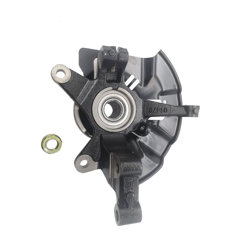 Mazda CX-7 CX-9 Left Suspension Knuckle with Wheel Hub Bearing - R9-60047SKA - Replacement Part for Smooth Ride & Handling - Perfect for Off-Roading, Daily Commuting & Performance Upgrades