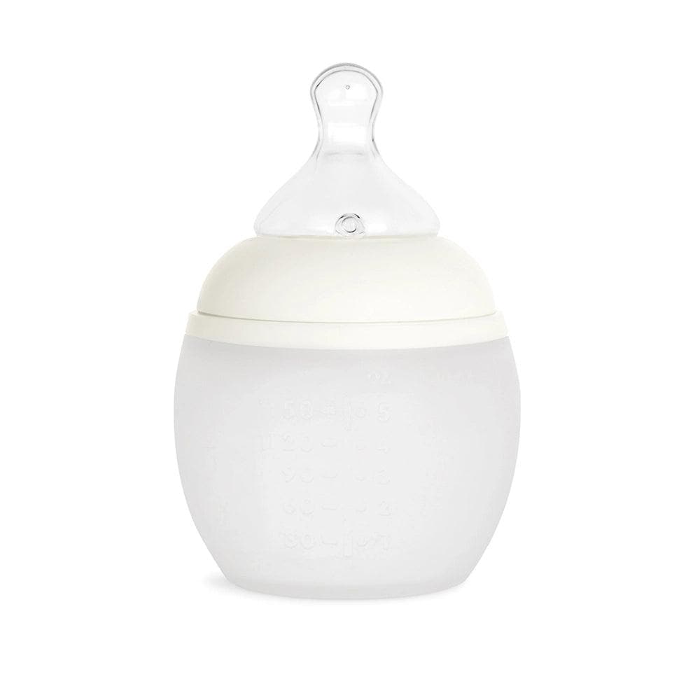 Élhée Baby Bottle 150ml (5 Oz) - Medium Flow Nipple for Newborns & Infants - BPA-Free, Anti-Colic Bottles for Breastfeeding & Formula Feeding - Perfect for Daycare, Travel & On-the-Go