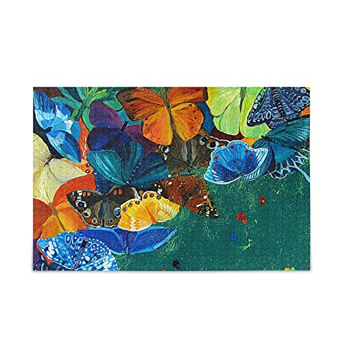 500 Piece Butterfly Jigsaw Puzzle for Adults - Challenging and Relaxing Puzzle Game for Stress Relief, Family Bonding & Home Decor (2na0a7) | Perfect for Gift Giving, Party Games & Mindfulness Activities