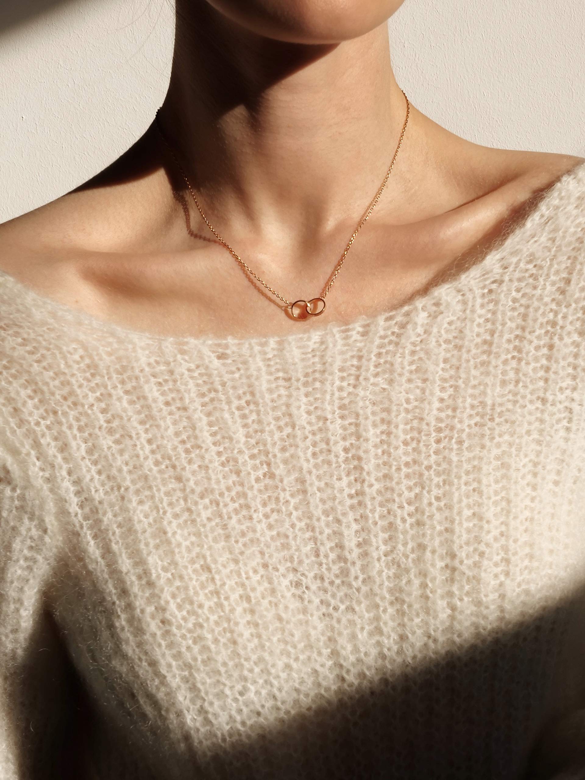 Daniel Wellington Elan Necklace - Rose Gold Plated 316L Stainless Steel Jewelry for Women | Perfect for Everyday Wear, Date Nights & Special Occasions