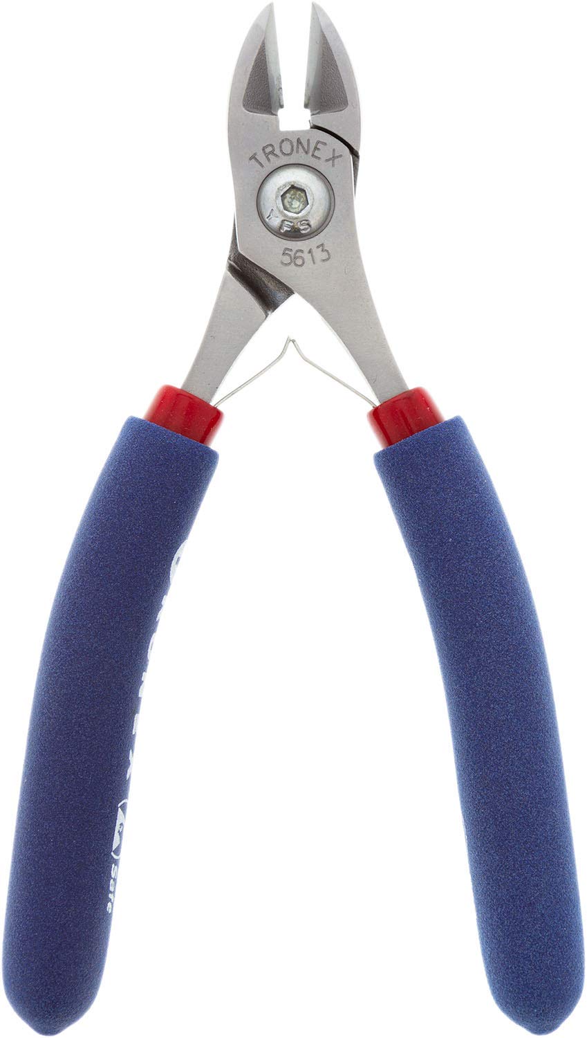Tronex 5613 Extra Large Oval Cutters with Razor Flush Edges - Standard Handle for Jewelry Making, Wire Cutting & Craft Projects