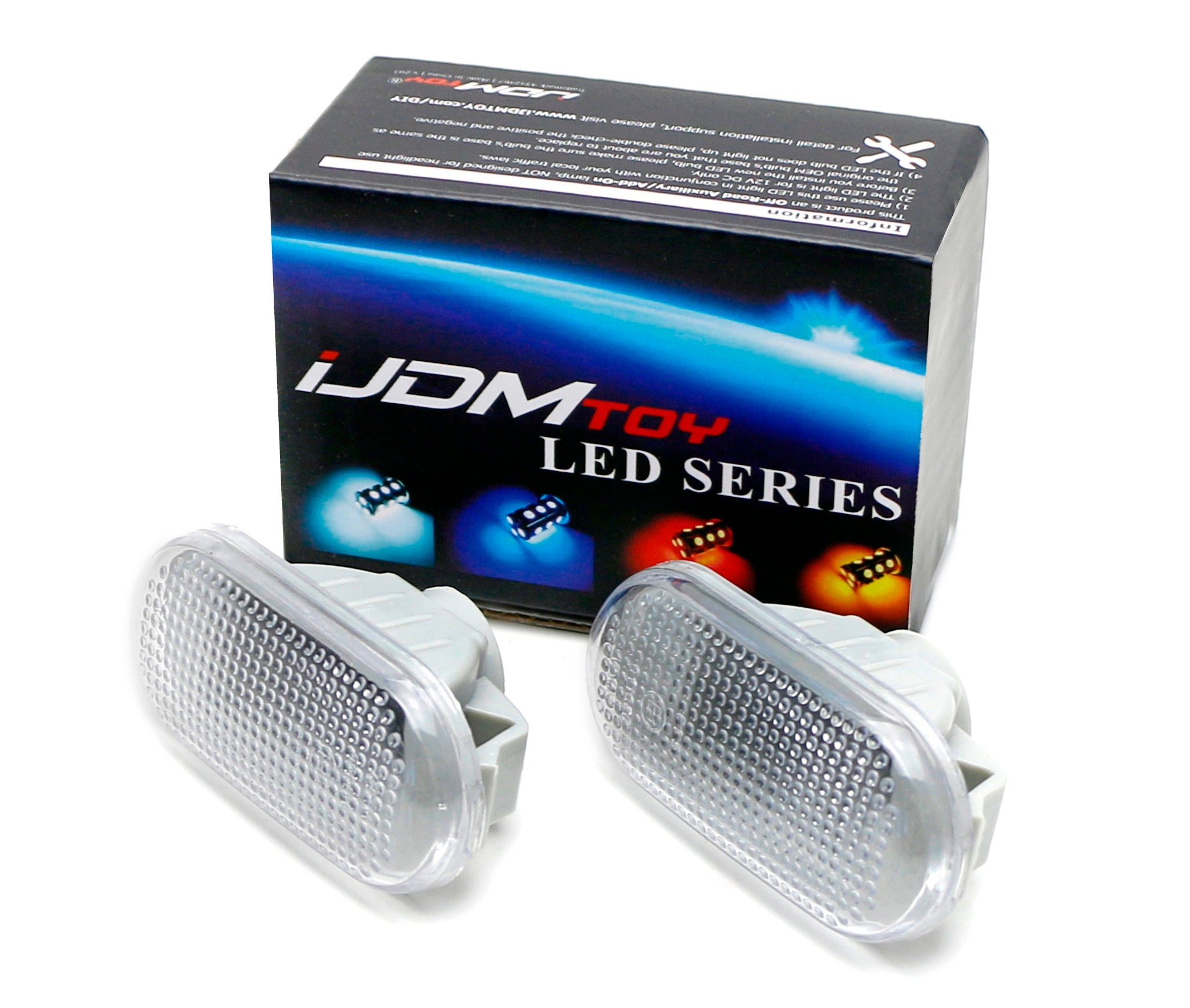 2005-2009 Nissan Fairlady Z Clear Side Marker Light Housing - OEM Replacement Fender Lamps for Improved Visibility & Style | Perfect for Night Driving & Car Customization
