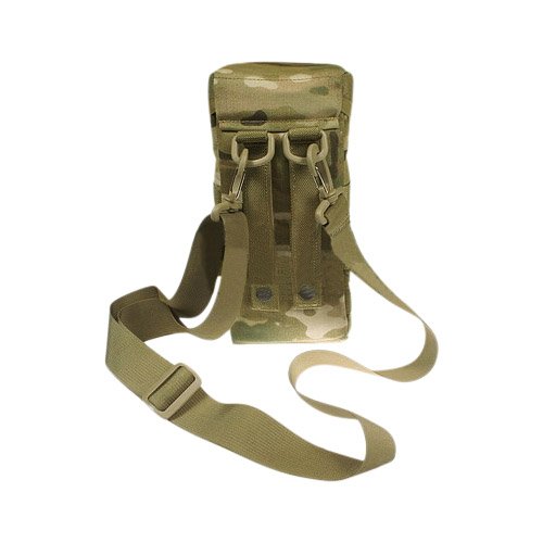 Tactical Vertical Bucket Bag with MultiCam Camouflage - Durable & Stylish for Outdoor Adventures, Hiking, and Everyday Use