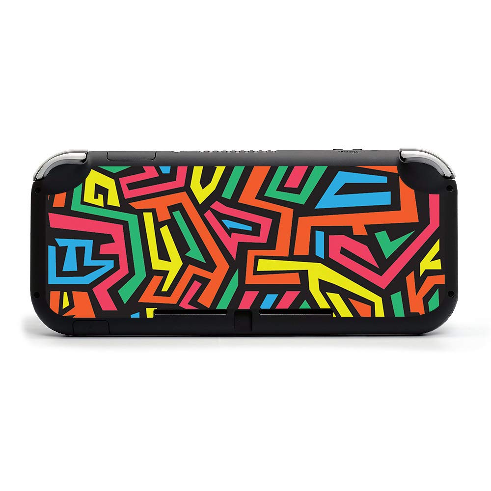 MightySkins Protective Vinyl Decal Wrap Cover for Nintendo Switch Lite - Hyper Design | Durable, Customizable Skin | Easy to Apply & Remove | Made in USA | Perfect for Gaming, Travel & Personalization