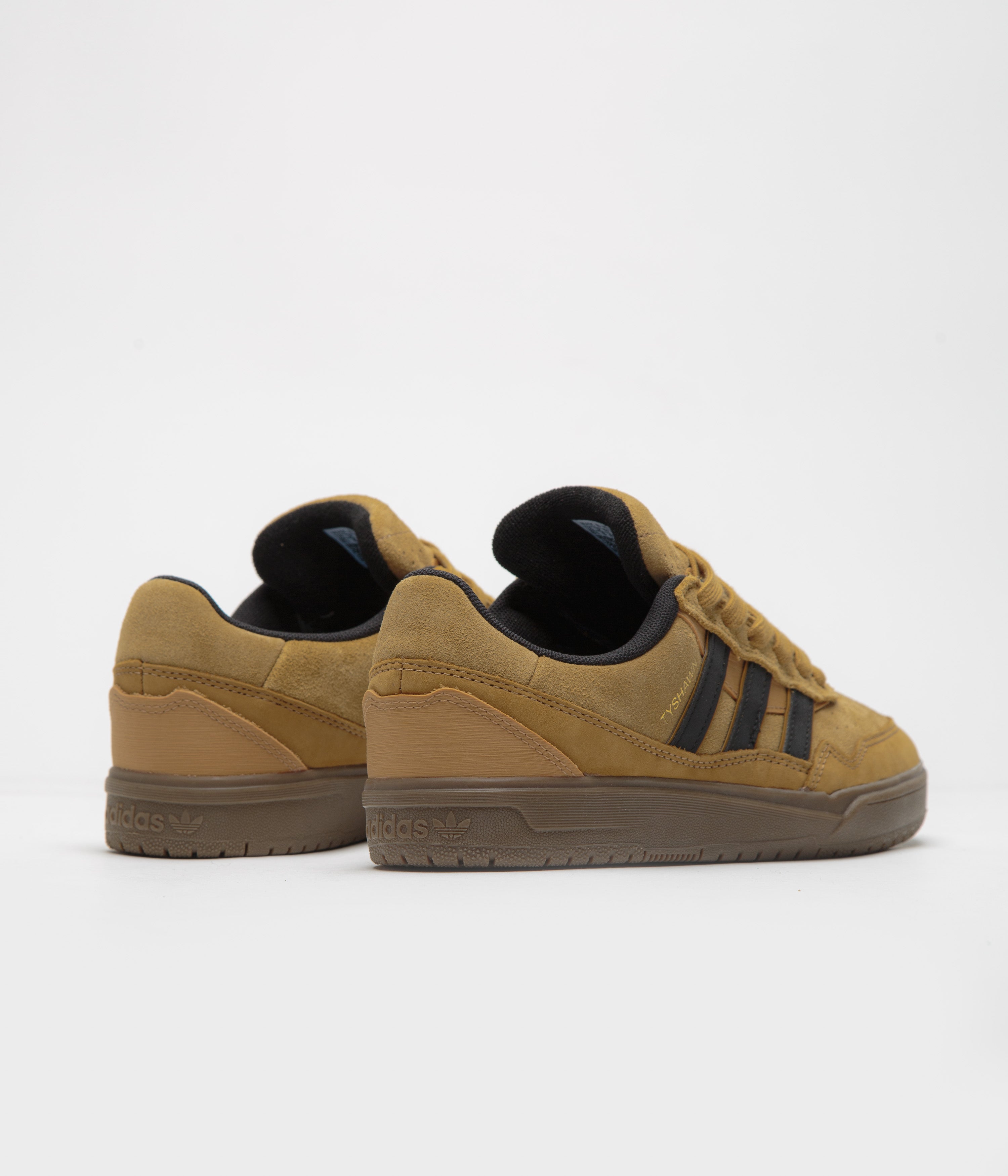 Adidas Tyshawn II Men's Basketball Shoes - Mesa/Core Black/Gum5 - High-Top Sneakers for Court Performance & Street Style