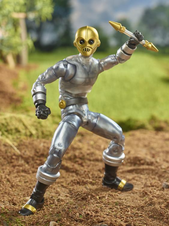 Power Rangers Zeo Lightning Collection Zeo Cog Action Figure - Official Hasbro Collectible Toy for Kids & Adults - Perfect for Display, Play & Cosplay
