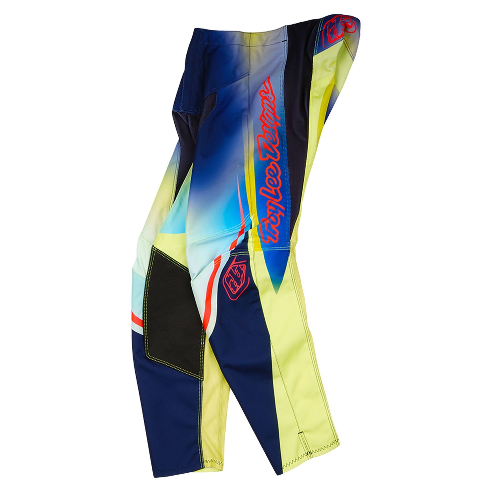 Youth GP Pro Pant Drip Glo Yellow / Dark Navy - Basketball Joggers for Men & Women - Perfect for Streetwear, Gym & Casual Wear