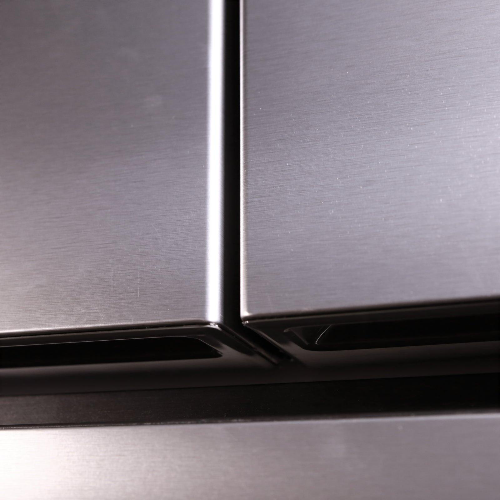 Avanti FFFDS175L3S 17.5 Cu. Ft. Frost Free French Door Refrigerator in Stainless Steel - Energy Efficient Kitchen Appliance for Modern Homes & Restaurants