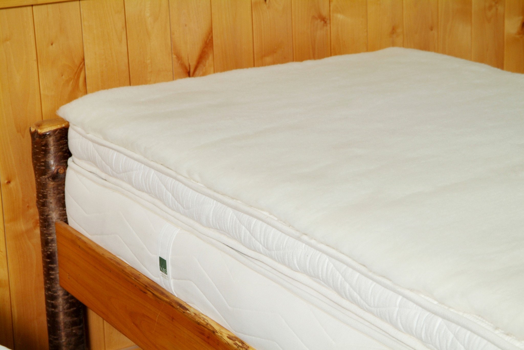 Holy Lamb Organics Organic Wool Mattress Topper - King Size Happy Lamb Fleece for Ultimate Comfort | Perfect for Allergy Relief & Temperature Regulation
