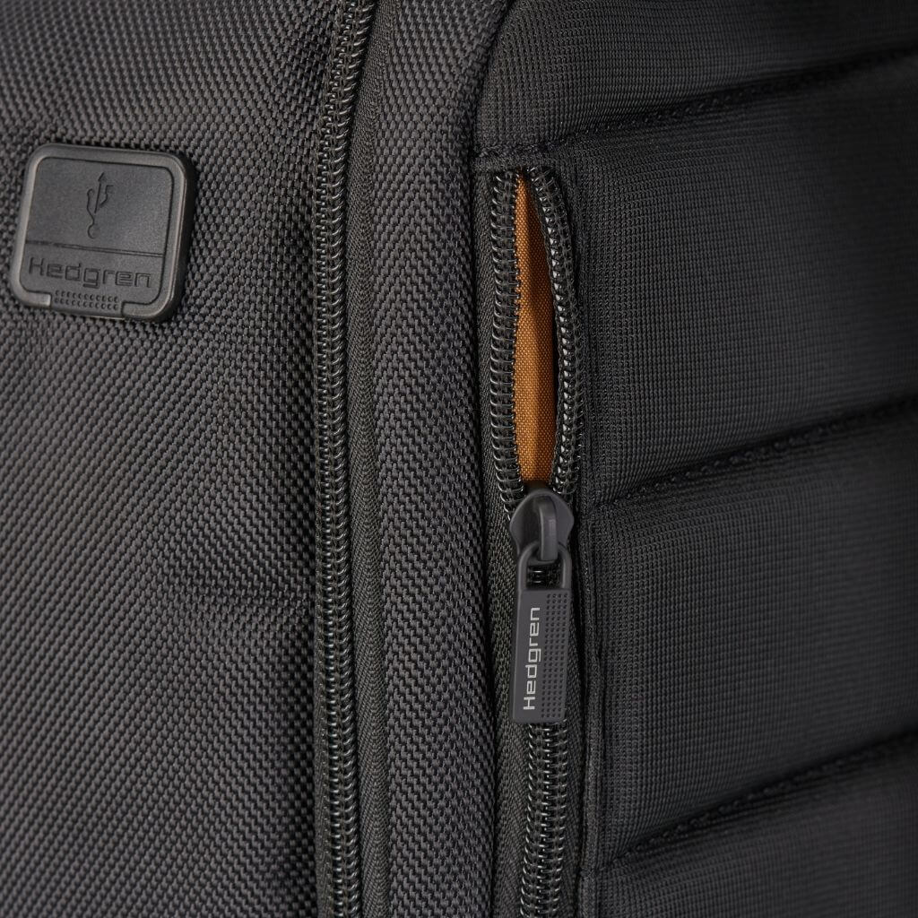 Hedgren Drive RFID Anti-Theft Laptop Backpack for 14.1 Inch - Stylish Blue Business Travel & Commuting Bag for Work, School & College