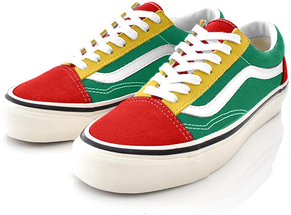Vans Old Skool 36 DX Anaheim Factory Unisex Skate Shoes - Classic Black & White Sneakers for Men & Women | Perfect for Skateboarding, Streetwear Fashion & Casual Wear