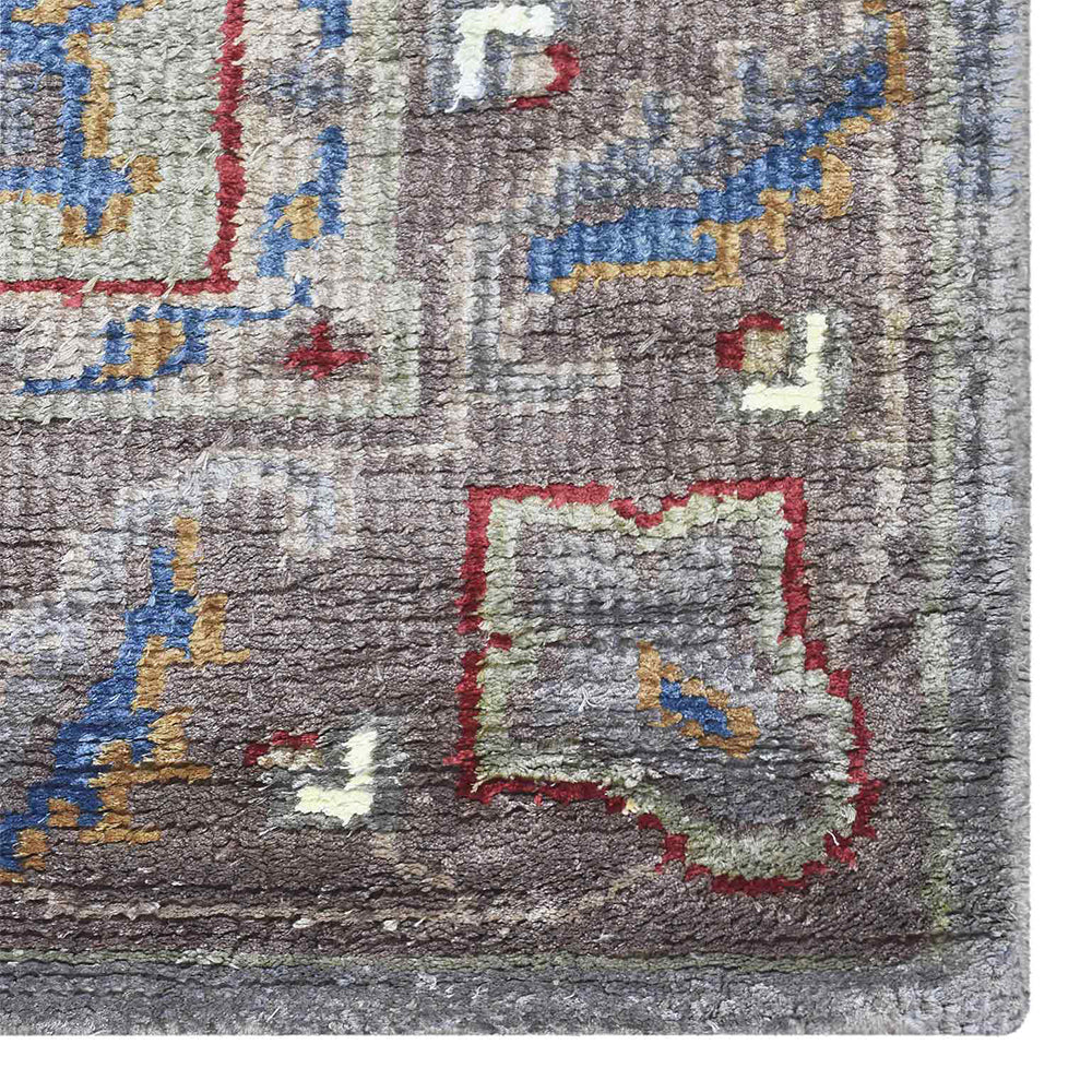 Hand Knotted Hypnotic Rug - Premium Bohemian Style Area Rug for Living Room, Bedroom, or Office - Soft & Durable Home Decor