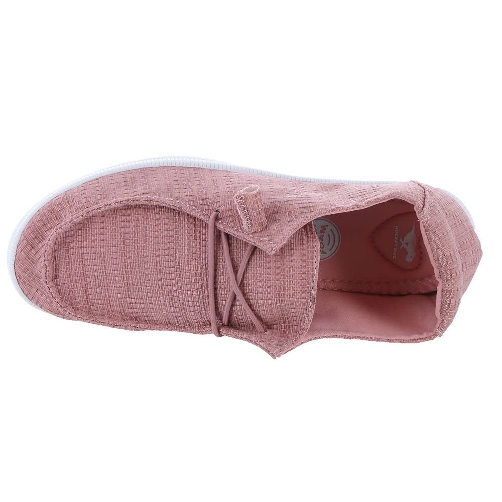 Rocket Dog Mellow Women's Slip-On Loafers Size 6 BM US in Dusty Rose - Comfortable Casual Shoes for Work, Travel & Everyday Wear