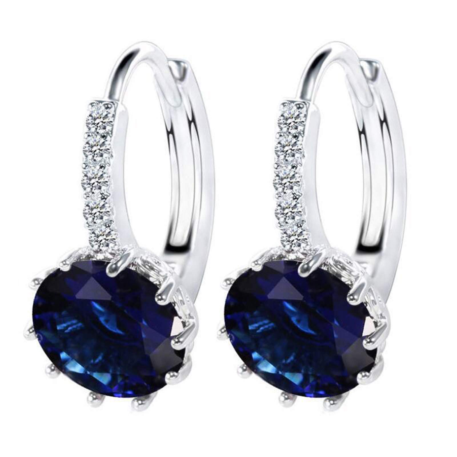 Trendy Women's Stud Earrings Set - Fashion Alloy Flower Crystal Jewelry Gift for Her | Perfect for Parties, Dating & Everyday Wear