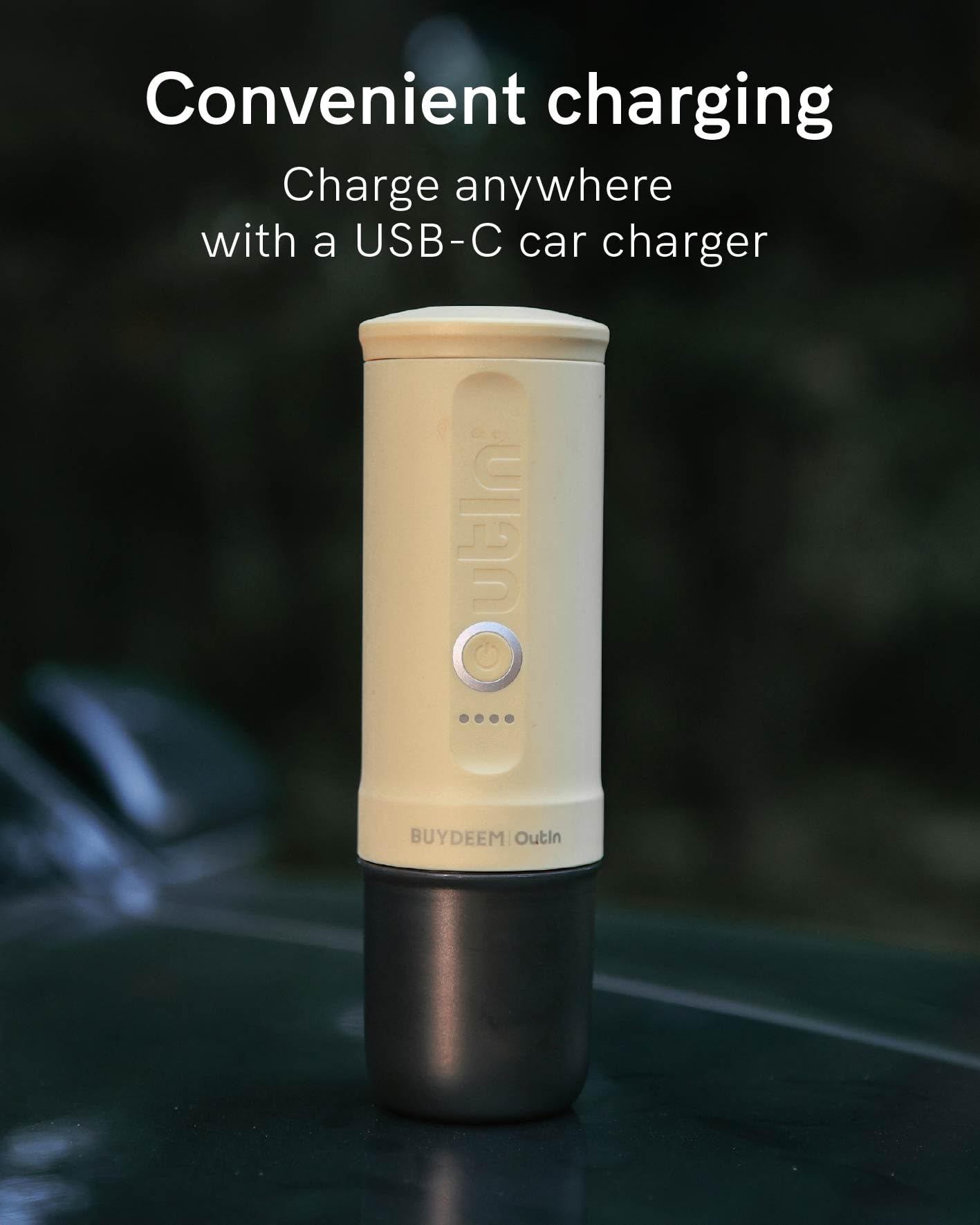 Portable Electric Espresso Machine - 7500mAh Battery Travel Coffee Maker with Self-Heating & Type-C, Compatible with Coffee & Nespresso Capsules - Perfect for Camping, Road Trips & Office Use