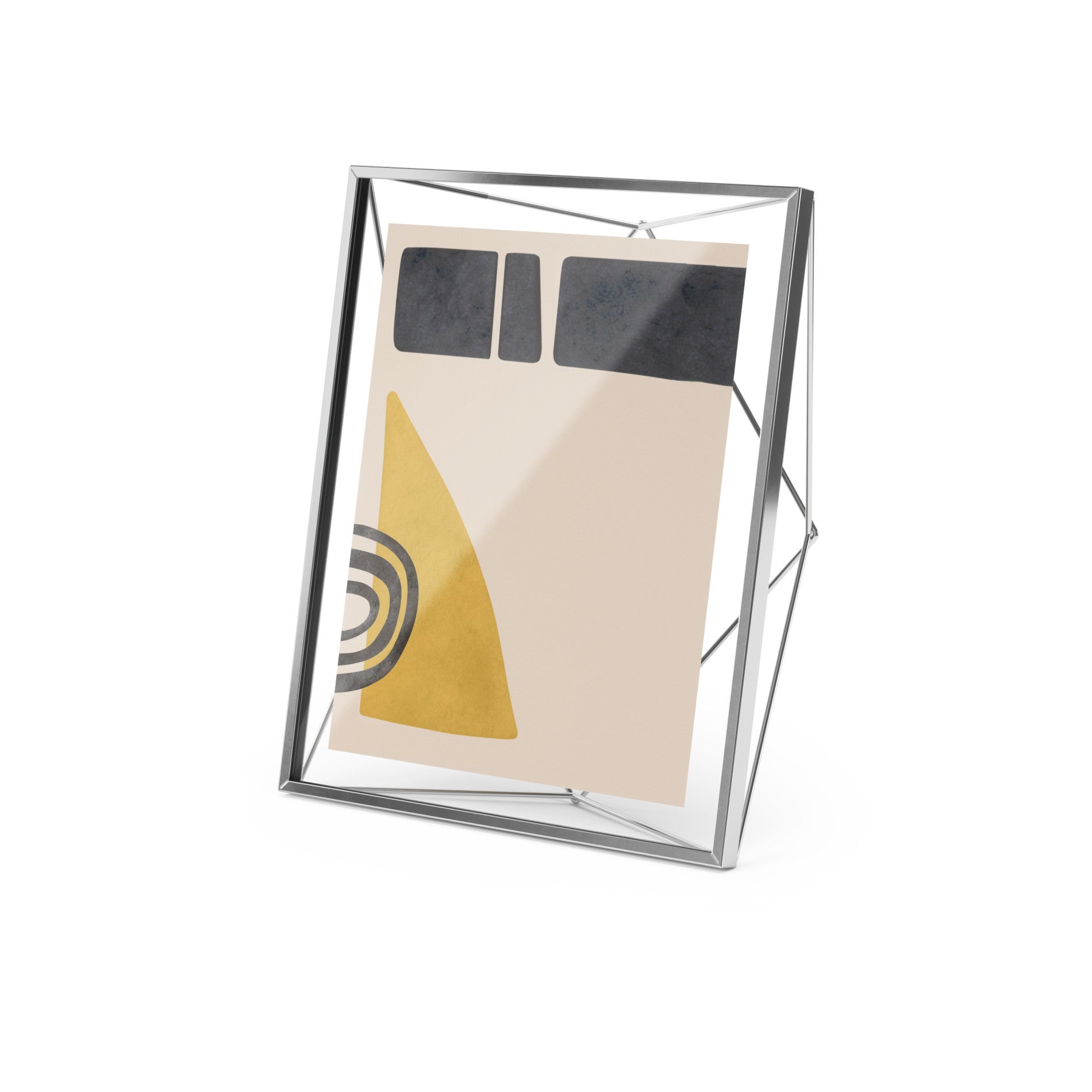 Prisma Picture Frame - Elegant Modern Photo Display for Wall & Tabletop - Perfect for Home Decor, Wedding, Office & Gift Giving