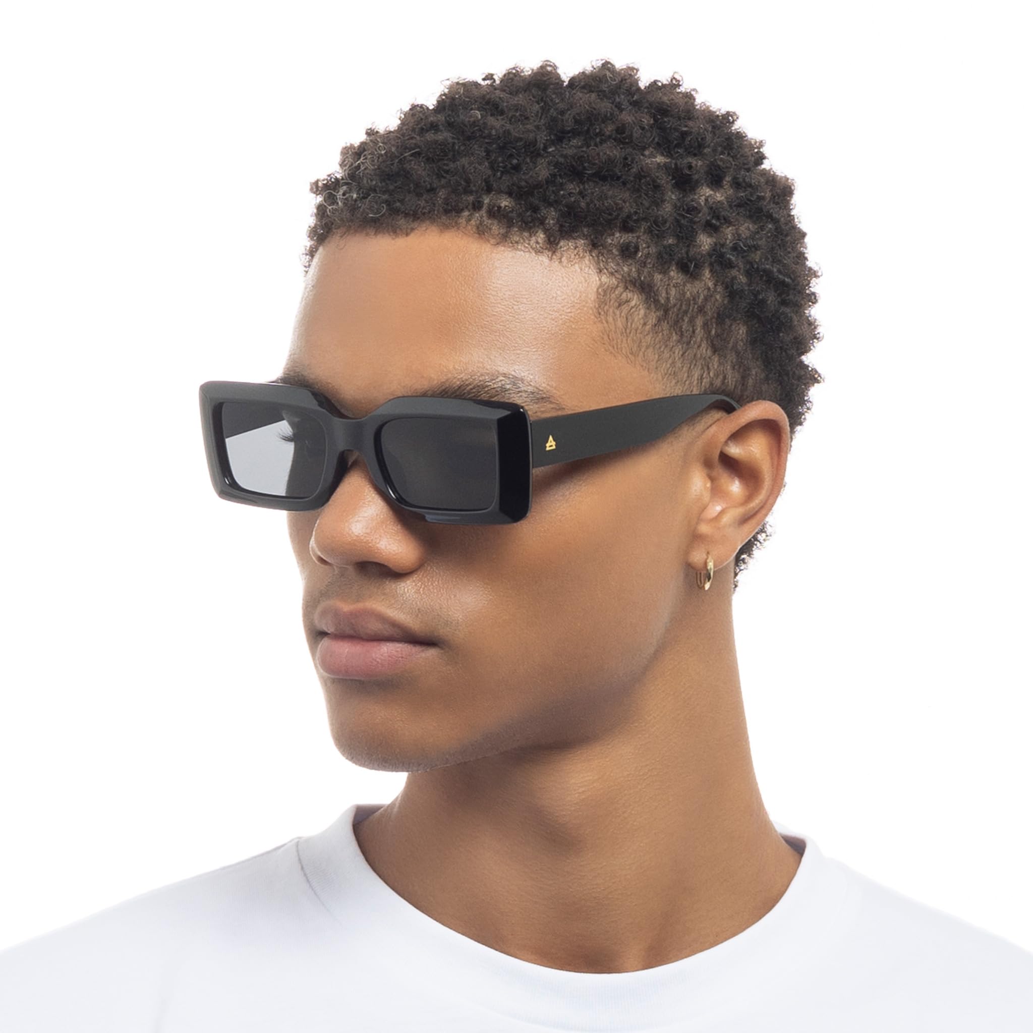 AIRE PARALLAX Unisex Polarized Sunglasses - UV400 Protection, Lightweight & Durable Black Frame - Perfect for Driving, Beach, and Outdoor Activities
