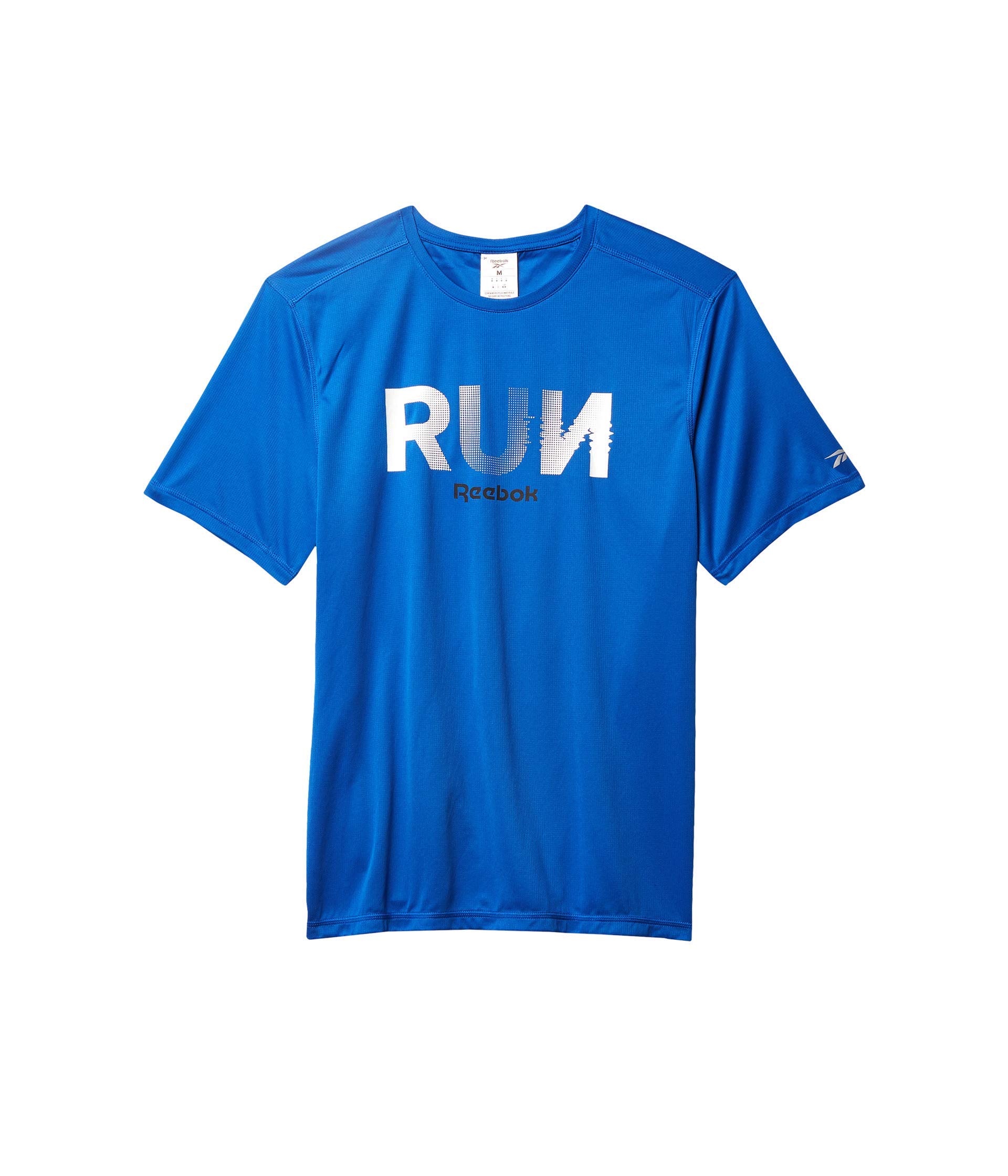 Reebok Men's Running Essentials Graphic T-Shirt - Lightweight Breathable Workout Top for Jogging, Gym & Casual Wear